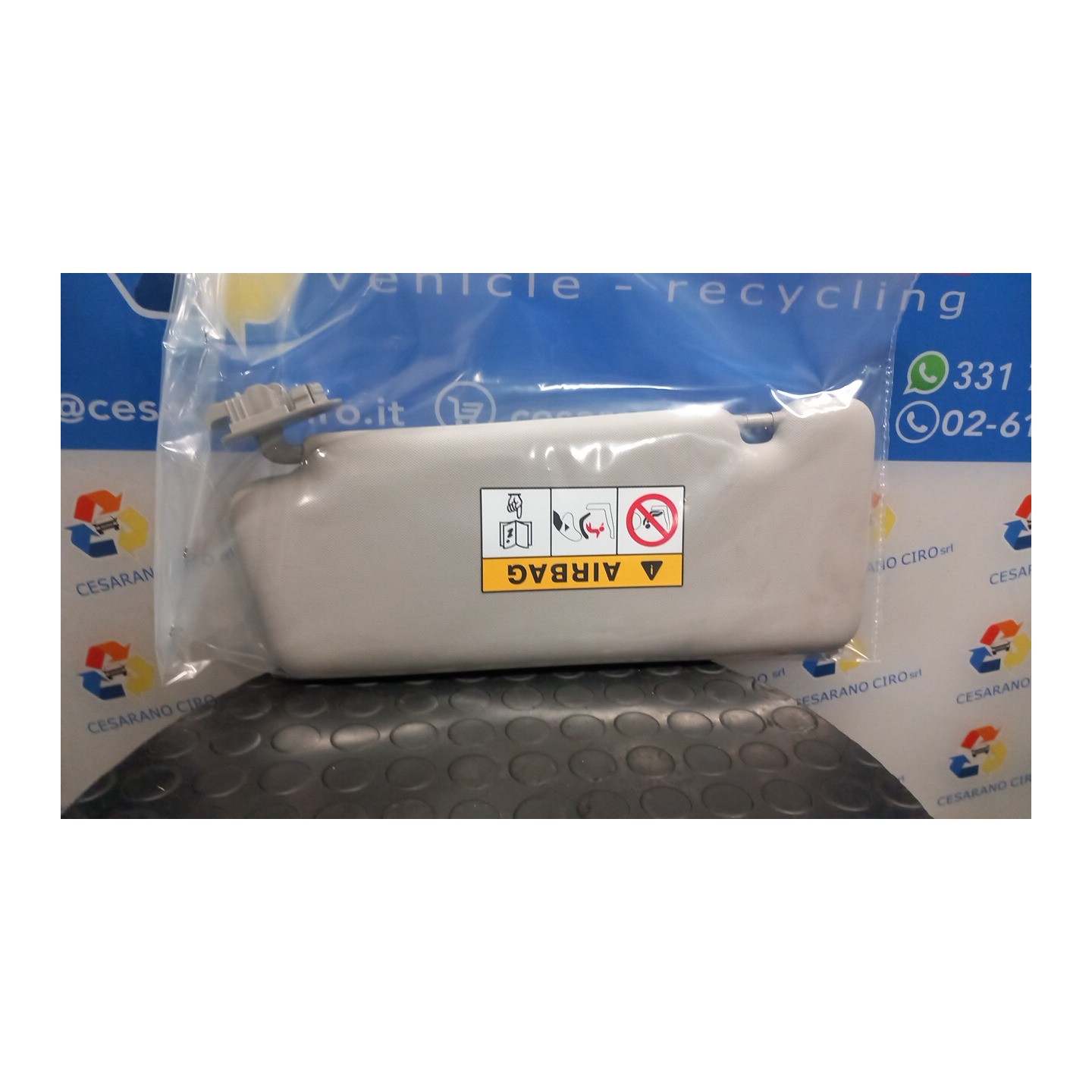 ALETTA PARASOLE PARABREZZA DX. 170 RENAULT ZOE (03/13-10/20) 5AMB4 964000633R