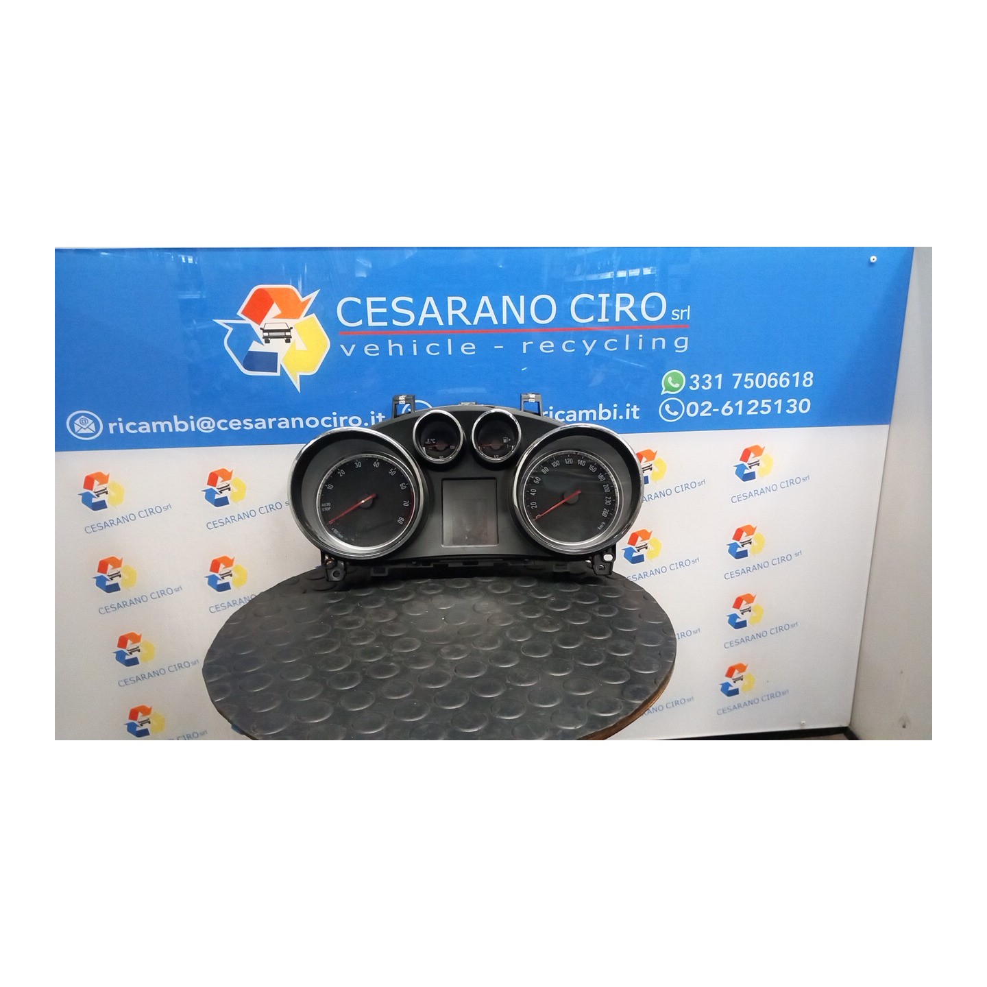 QUADRO STRUMENTI COMPL. 185 OPEL MOKKA (09/12-) A17DTS 95937531