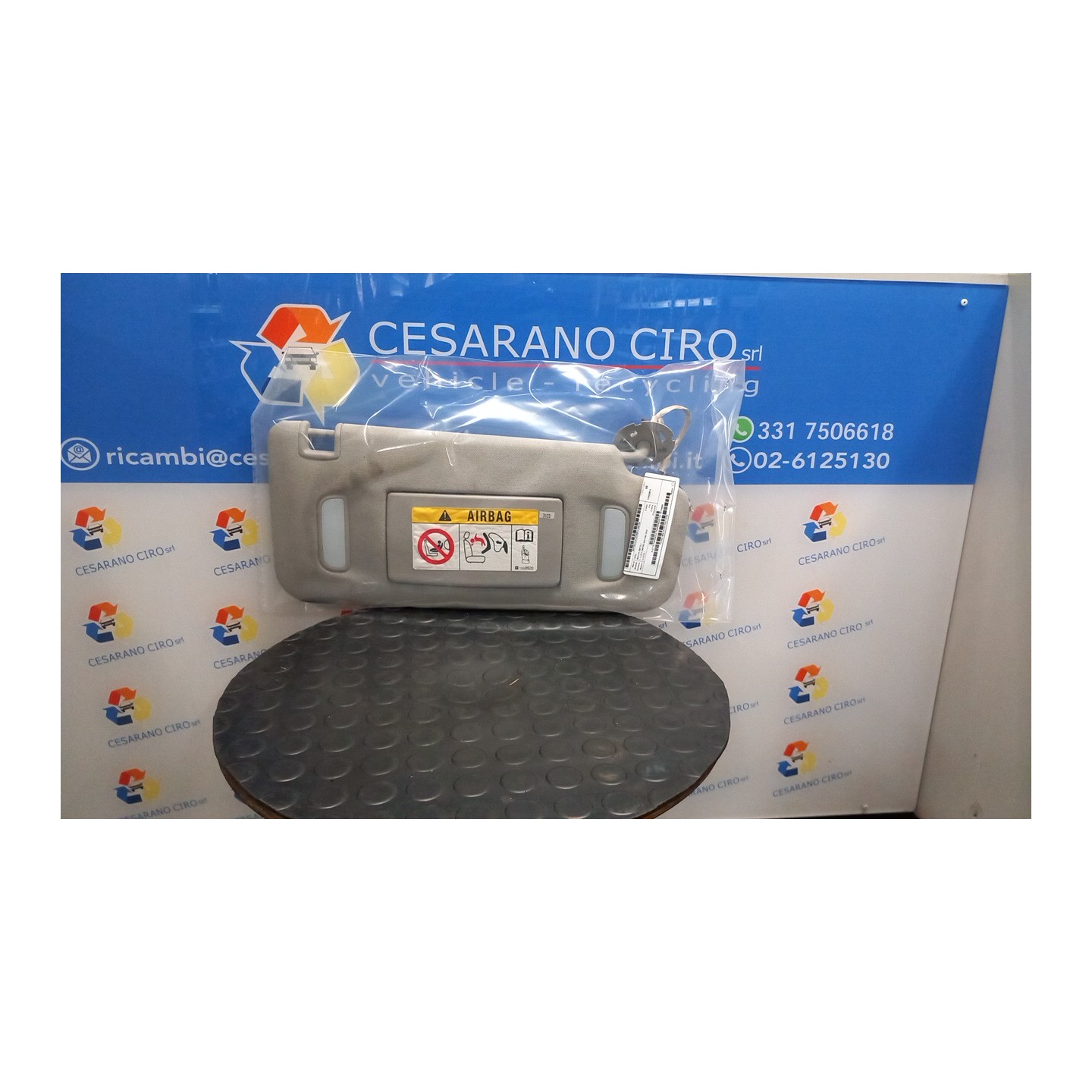 ALETTA PARASOLE PARABREZZA DX. 189 OPEL MOKKA (09/12-) A17DTS 95164869