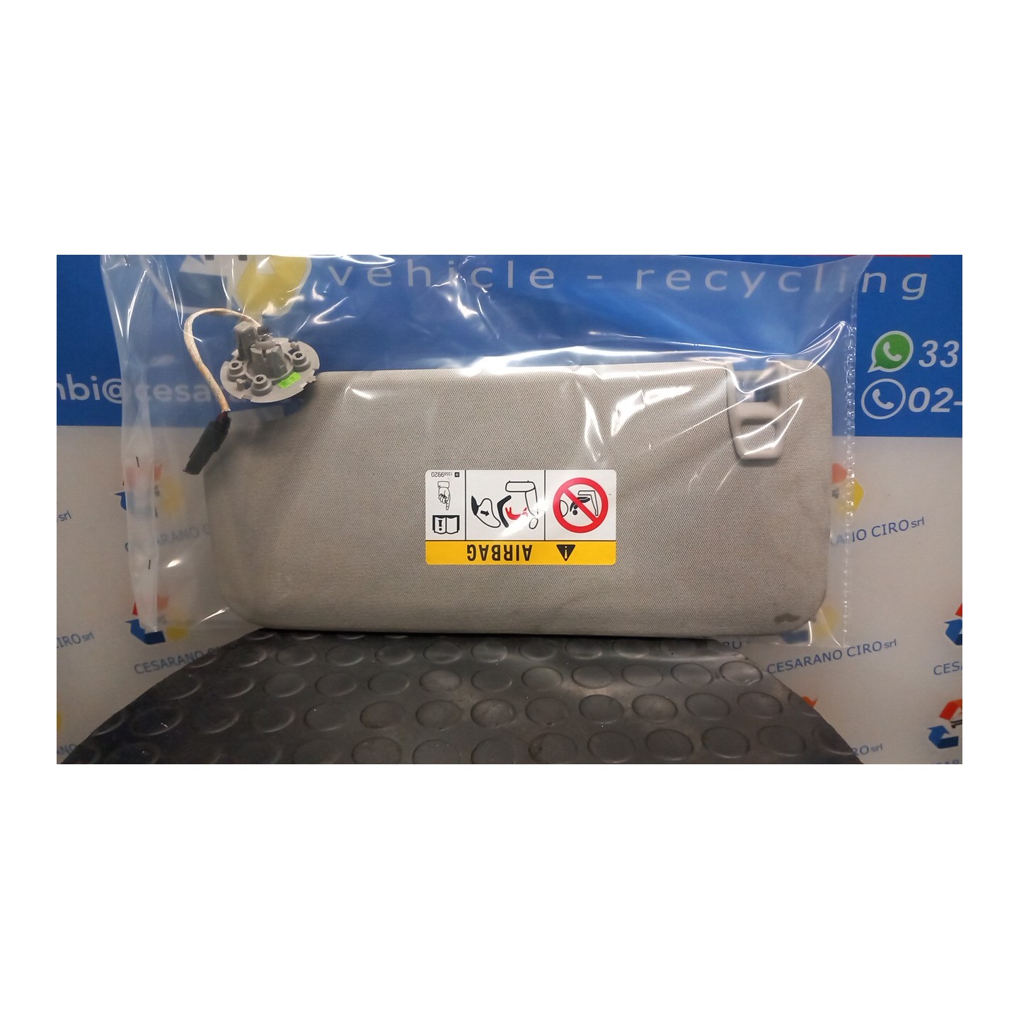 ALETTA PARASOLE PARABREZZA DX. 189 OPEL MOKKA (09/12-) A17DTS 95164869