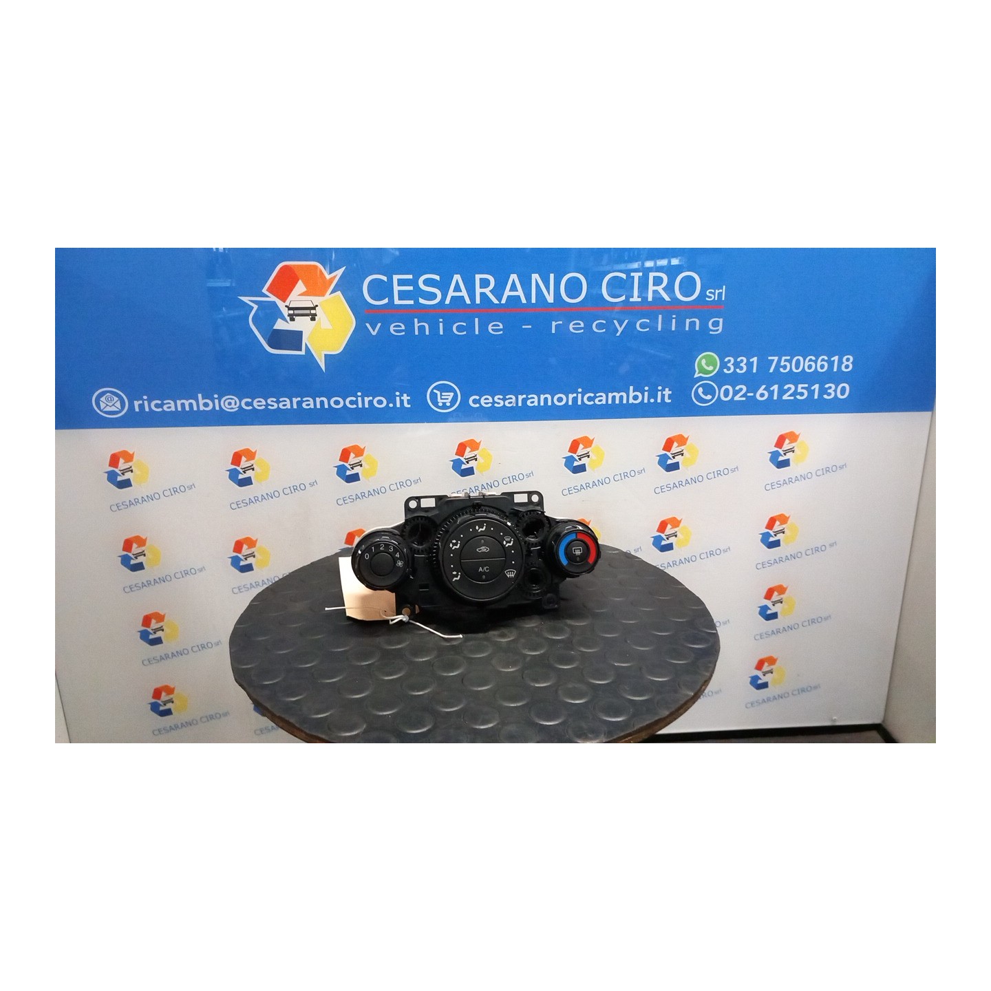 BLOCCO COMANDO CLIMATIZZAZIONE C/A/C AUTO 018 FORD FIESTA (CB1) (09/08-10/13) SNJA 1692816