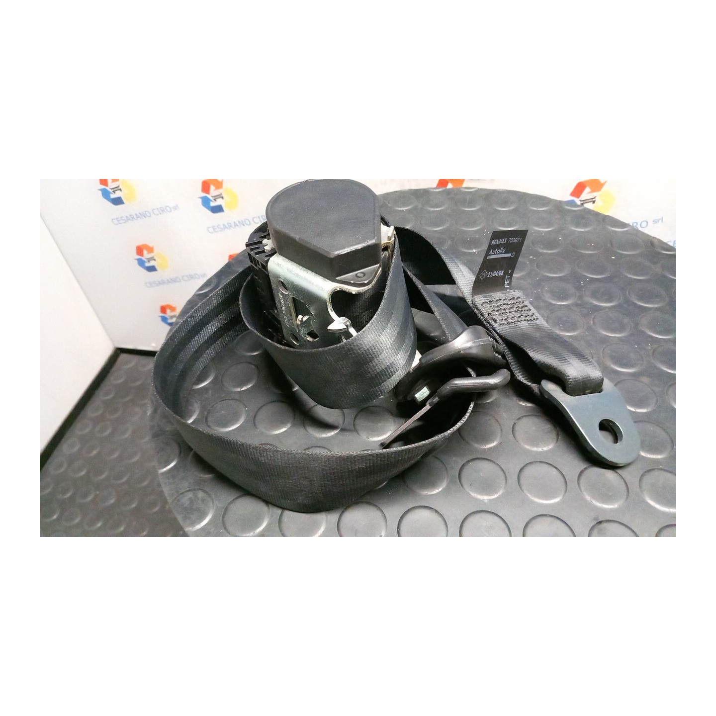 CINTURA DI SICUREZZA ANT. AVVOLGITORE FISSO DX. 052 DACIA LOGAN (11/05-10/08) K4MA6 6001547594