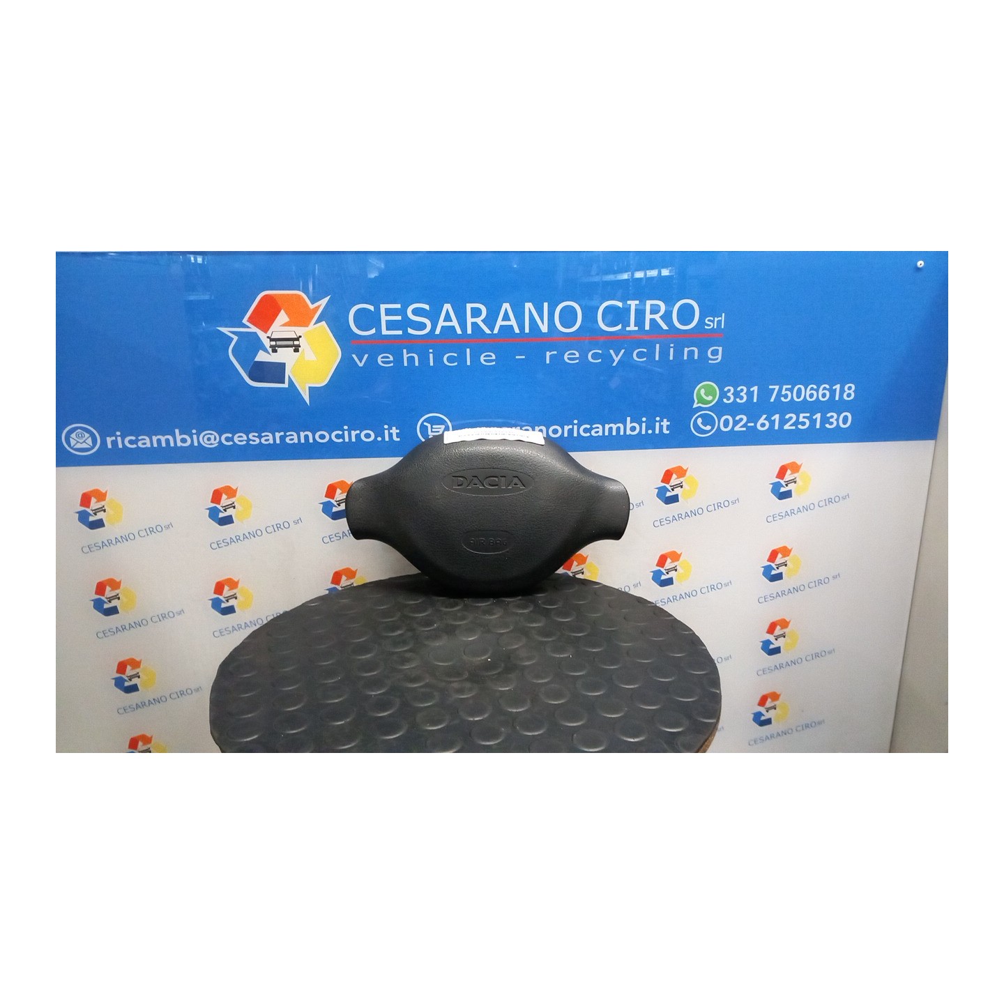 DISPOSITIVO AIRBAG LATO GUIDA 057 DACIA LOGAN (11/05-10/08) K4MA6 6001547027