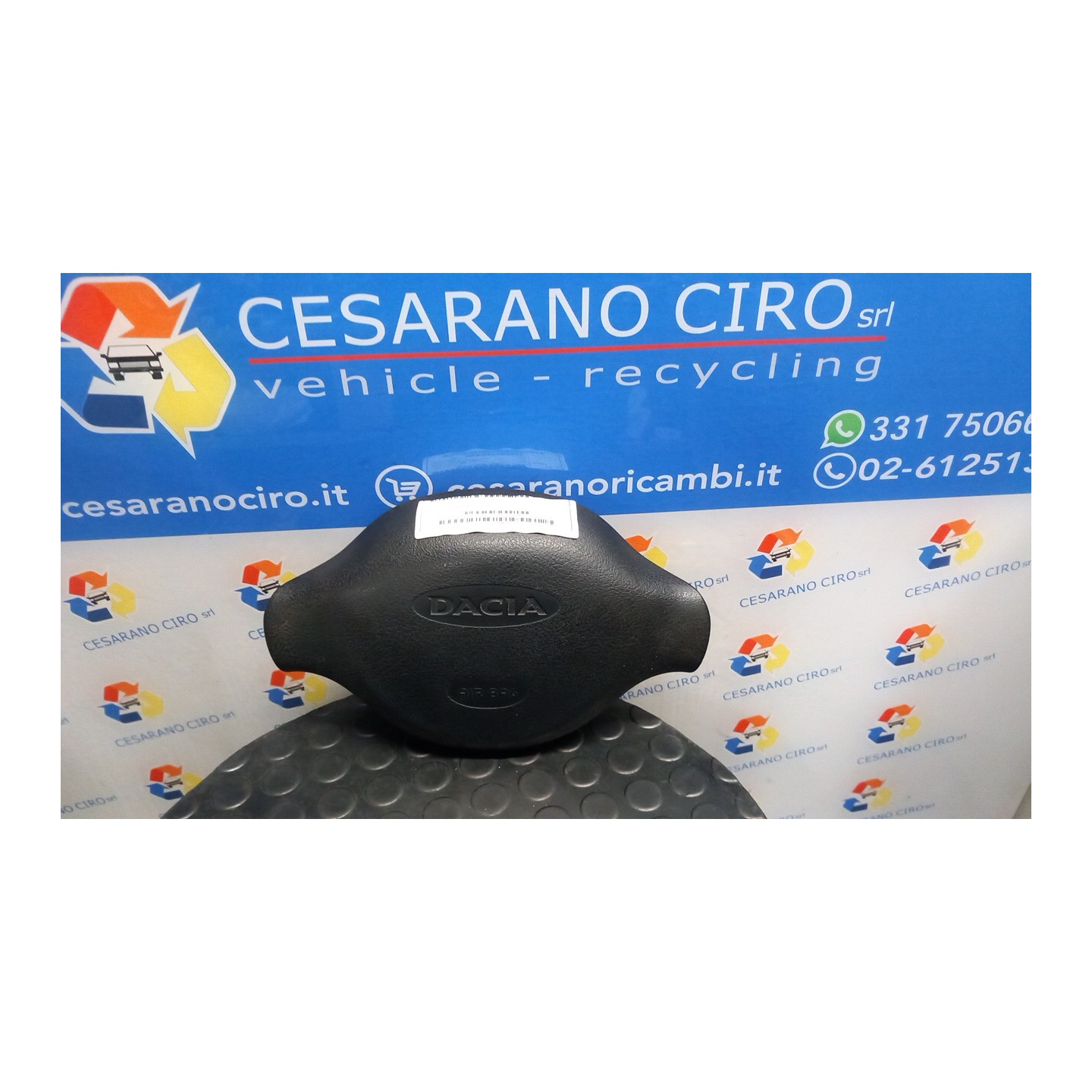 DISPOSITIVO AIRBAG LATO GUIDA 057 DACIA LOGAN (11/05-10/08) K4MA6 6001547027