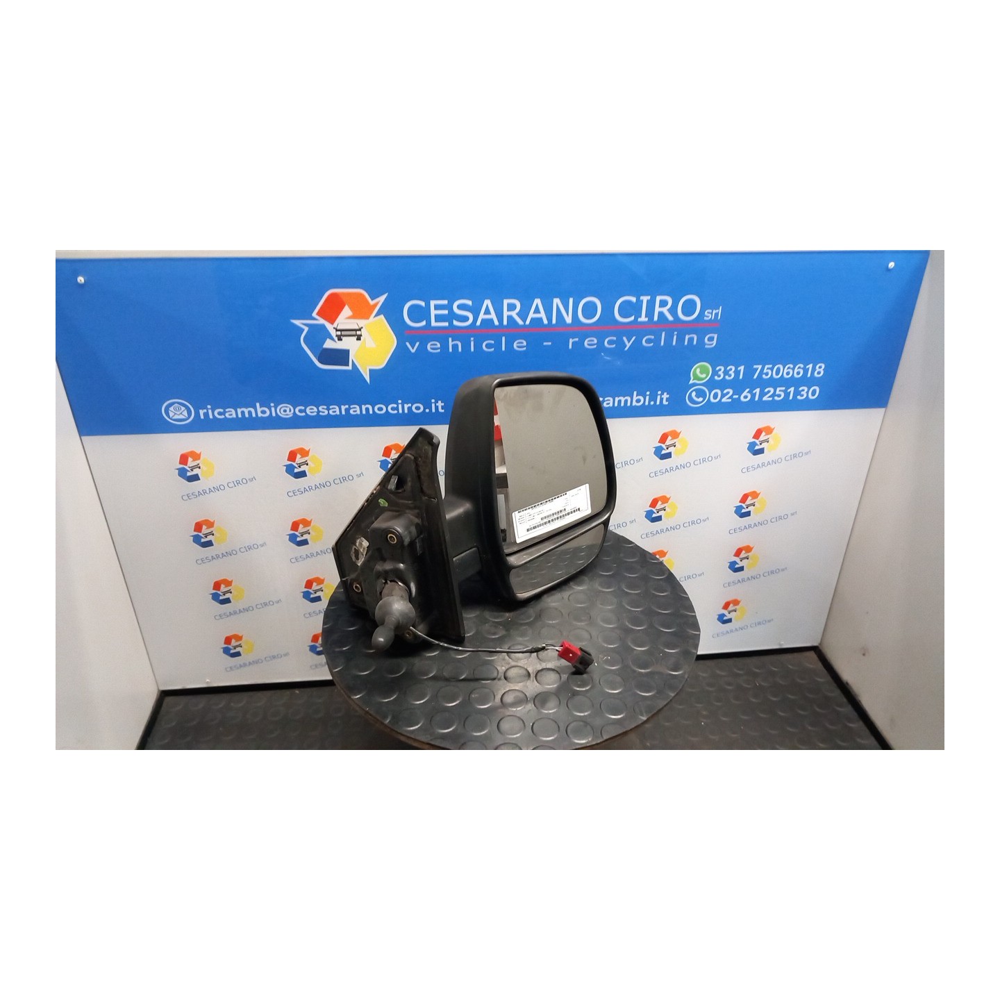 RETROVISORE EST. C/SENSORE TEMPERATURA DX. 061 OPEL COMBO (01/12-04/19) 198A4000 95525883