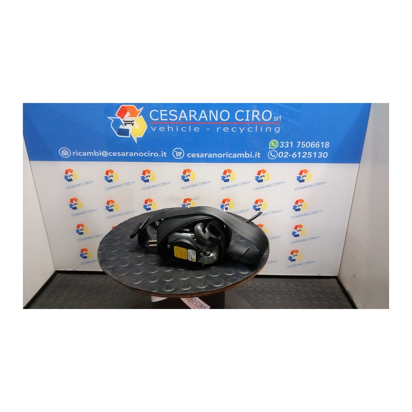 CINTURA DI SICUREZZA ANT. DX. 064 OPEL COMBO (01/12-04/19) 198A4000 95515941