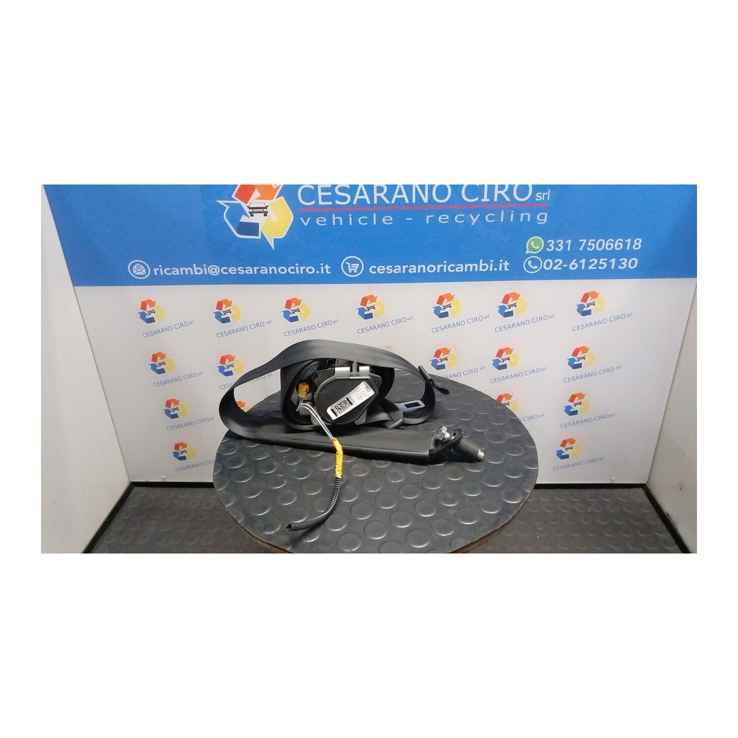CINTURA DI SICUREZZA ANT. DX. 064 OPEL COMBO (01/12-04/19) 198A4000 95515941