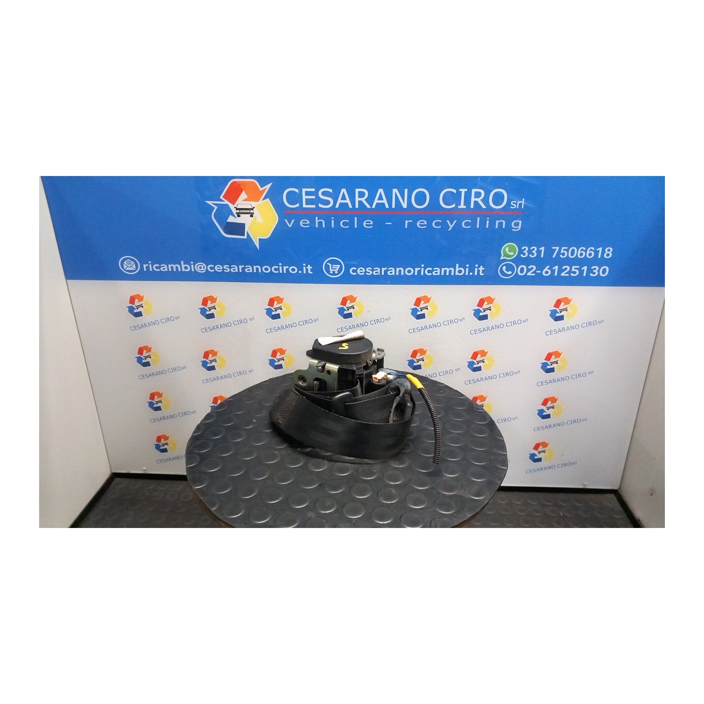 CINTURA DI SICUREZZA ANT. SX. 065 OPEL COMBO (01/12-04/19) 198A4000 95514055