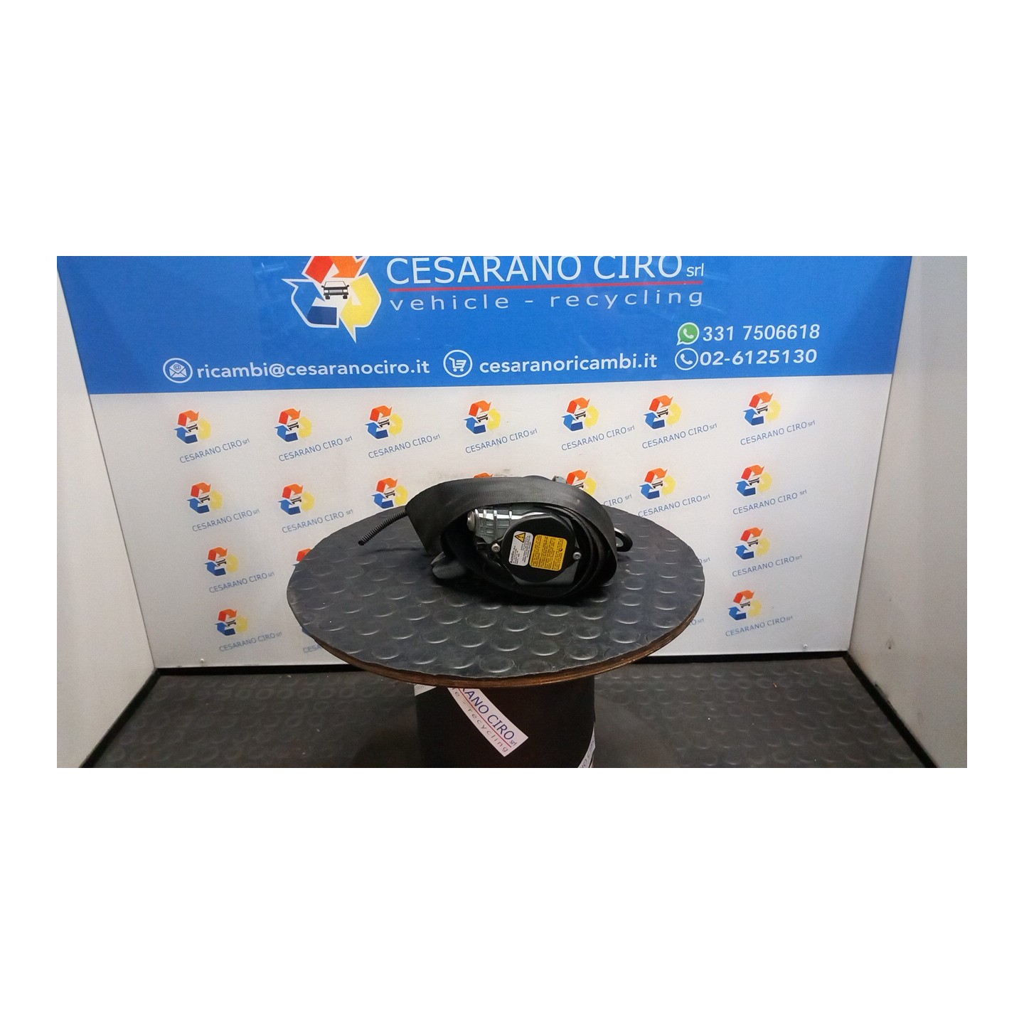 CINTURA DI SICUREZZA ANT. SX. 065 OPEL COMBO (01/12-04/19) 198A4000 95514055