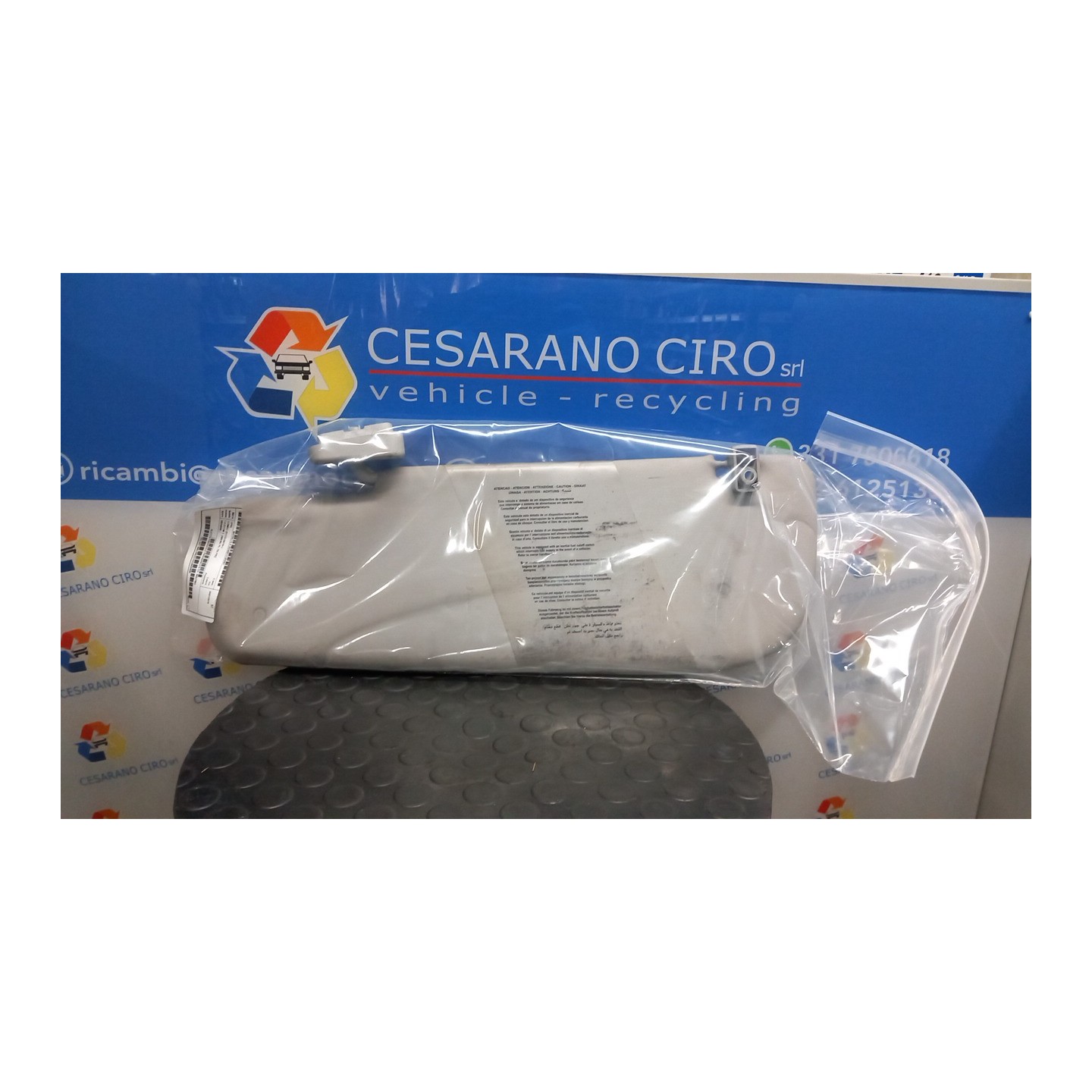 ALETTA PARASOLE PARABREZZA SX. 067 OPEL COMBO (01/12-04/19) 198A4000 95527652