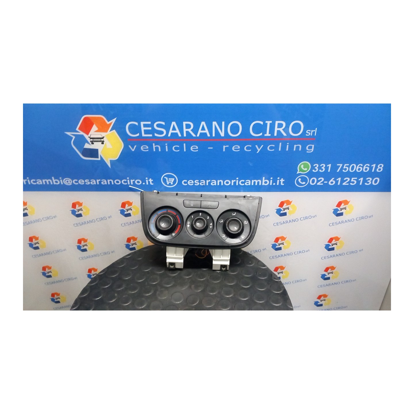 BLOCCO COMANDO CLIMATIZZAZIONE P/A/C 071 OPEL COMBO (01/12-04/19) 198A4000 95510823