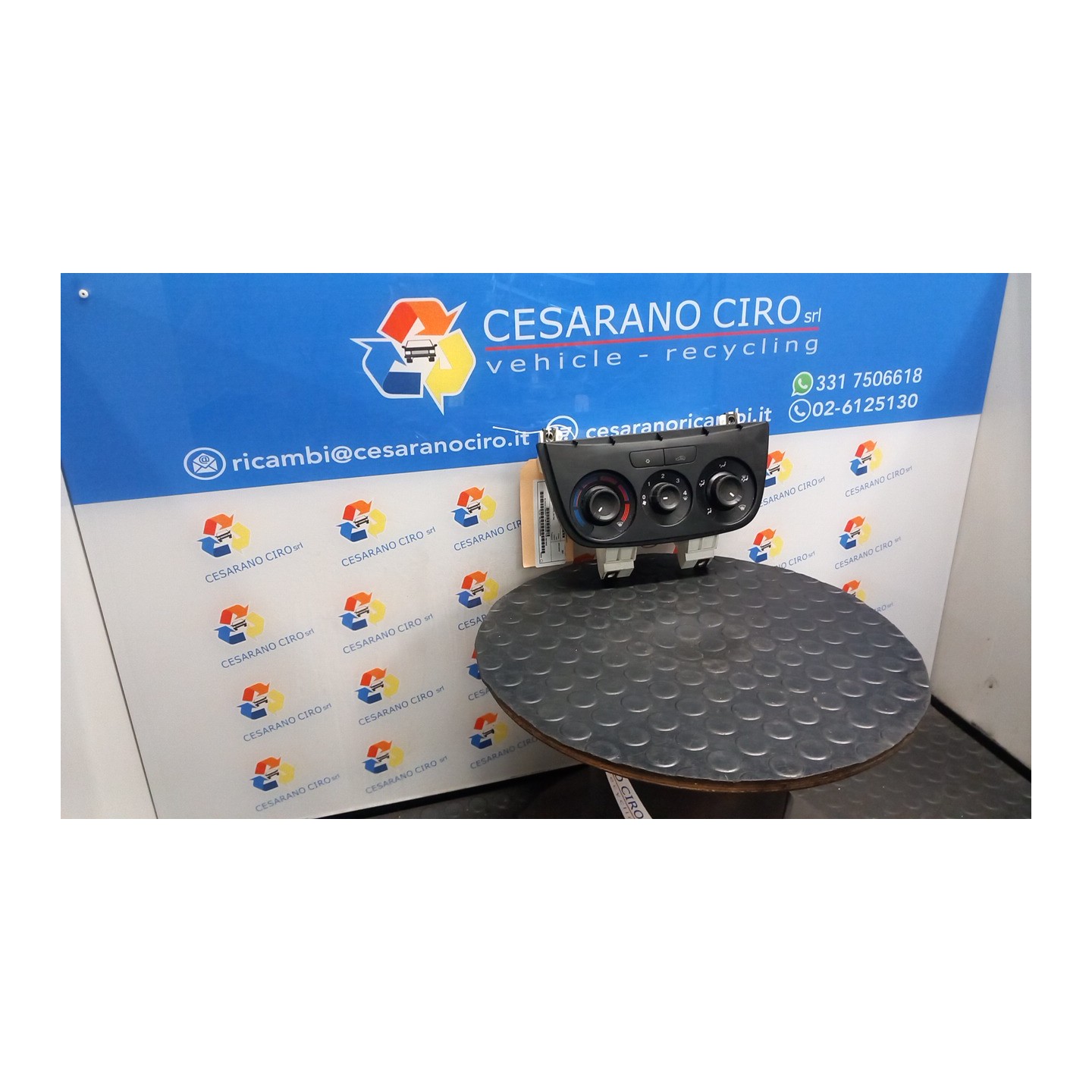 BLOCCO COMANDO CLIMATIZZAZIONE P/A/C 071 OPEL COMBO (01/12-04/19) 198A4000 95510823