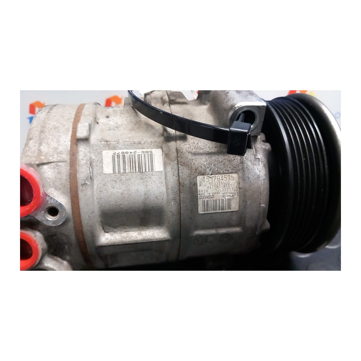 COMPRESSORE A/C C/A/C,C/A/C AUTO 025 FIAT PUNTO EVO (3J) (08/09-07/13) 955A6000 55194880