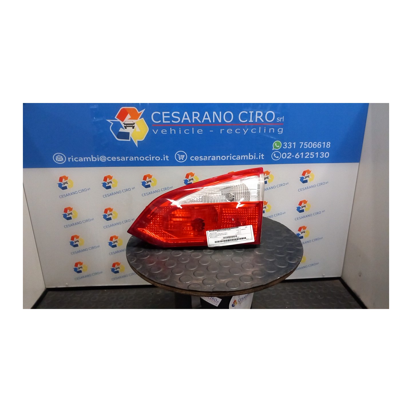 FANALE POST. PARTE INT. DX. 054 FORD FOCUS (CB8) (02/11-11/15) PNDA 1775986