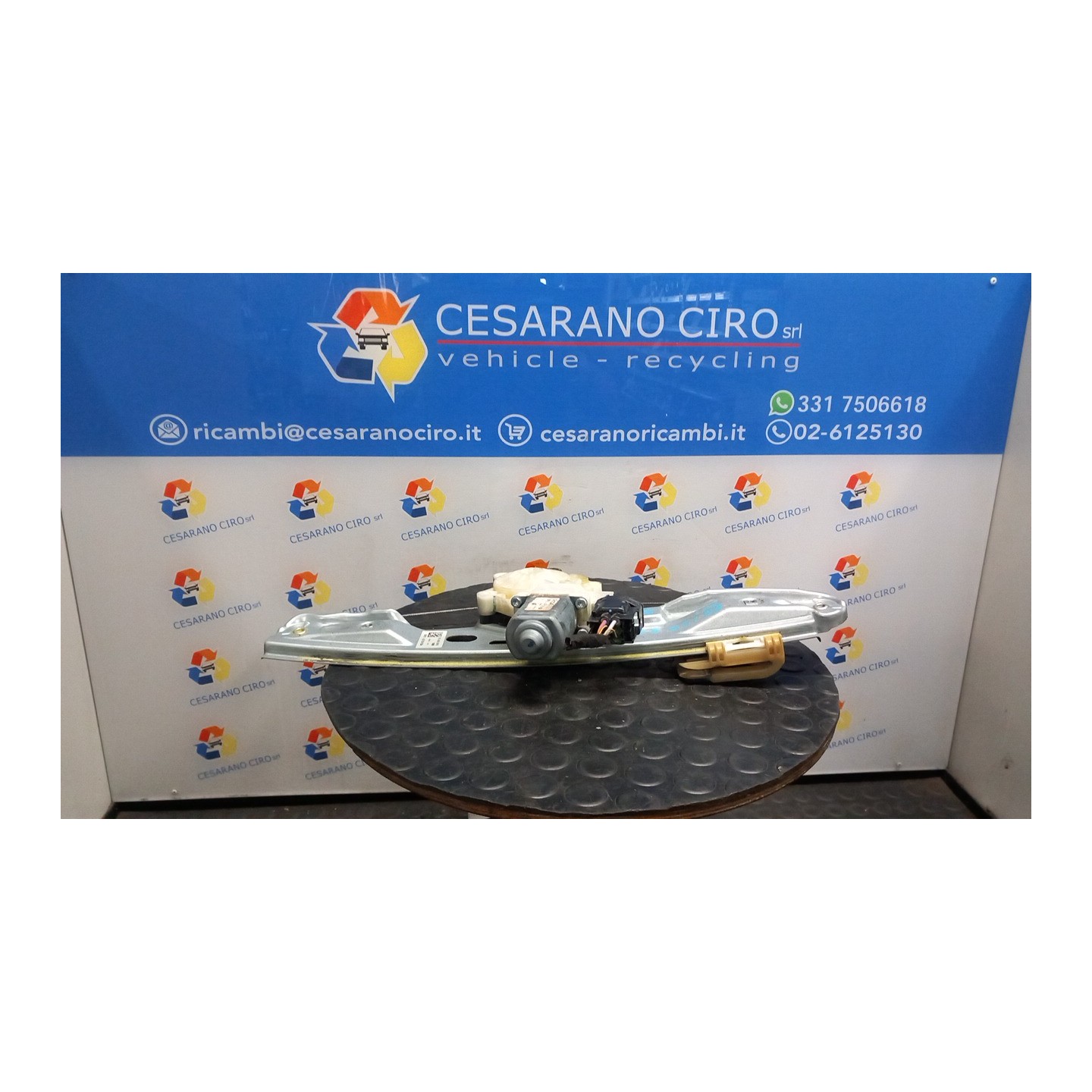 ALZACRISTALLO ELETTR. PORTA POST. C/MOTORINO SX. 058 FORD FOCUS (CB8) (02/11-11/15) PNDA 1847375