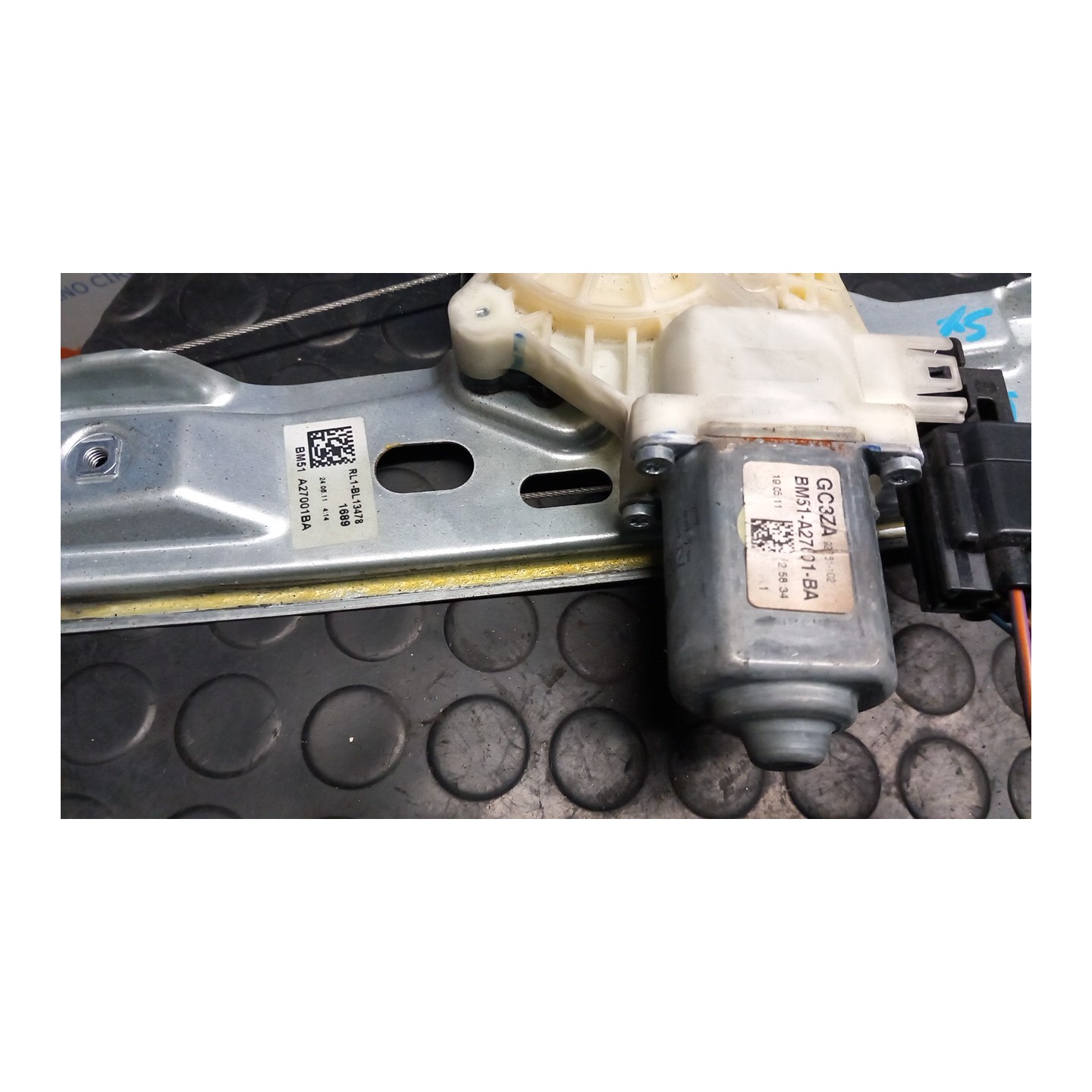 ALZACRISTALLO ELETTR. PORTA POST. C/MOTORINO SX. 058 FORD FOCUS (CB8) (02/11-11/15) PNDA 1847375