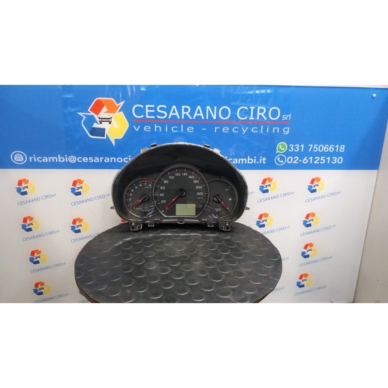 QUADRO STRUMENTI COMPL. C/CRUISE CONTROL 089 TOYOTA YARIS (09/11-02/15) 1NR-FE 838000DR50