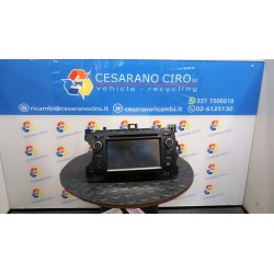 AUTORADIO C/RADIO PANAOSNIC 6 ALTOPARLA. 093 TOYOTA YARIS (09/11-02/15) 1NR-FE 861200D640