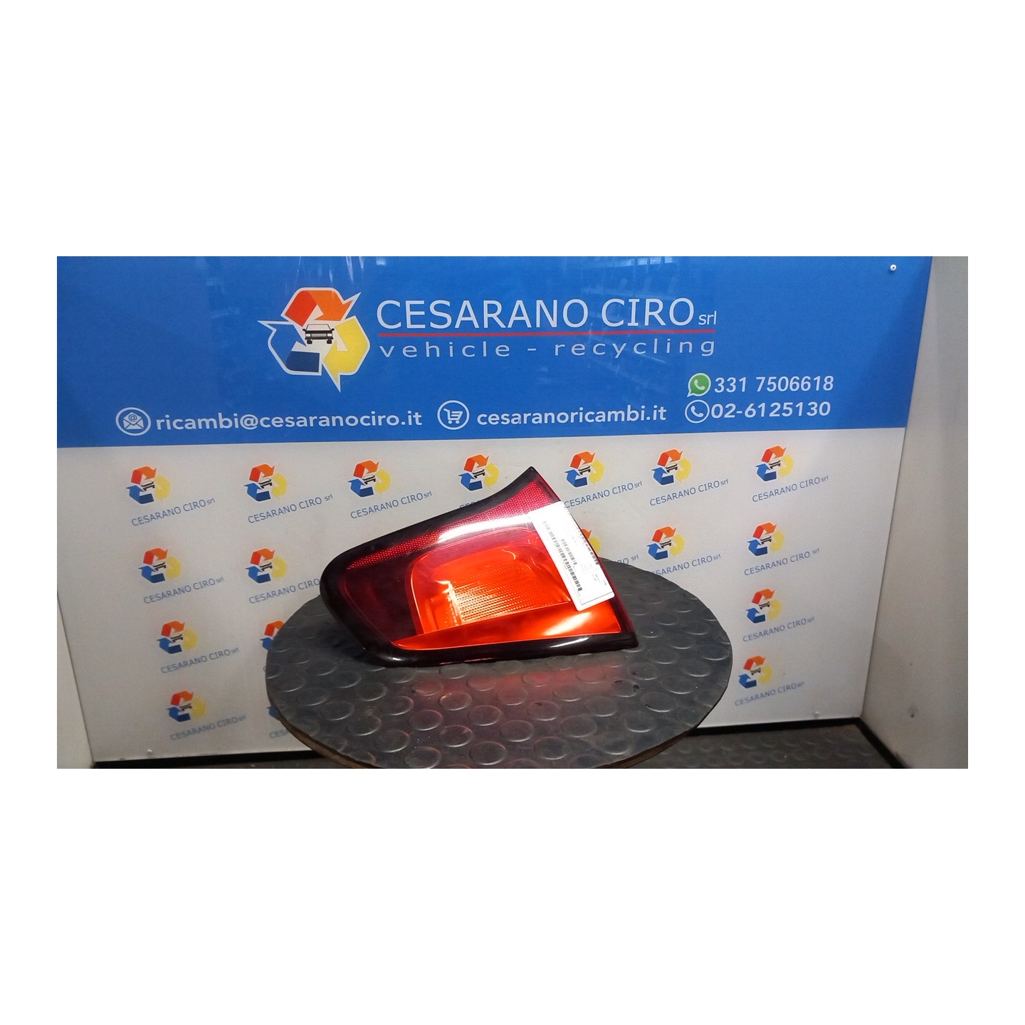CATARIFRANGENTE POST. SX. 122 CITROEN C3 2A SERIE (A51) (09/09-06/13 HFV 6350JC