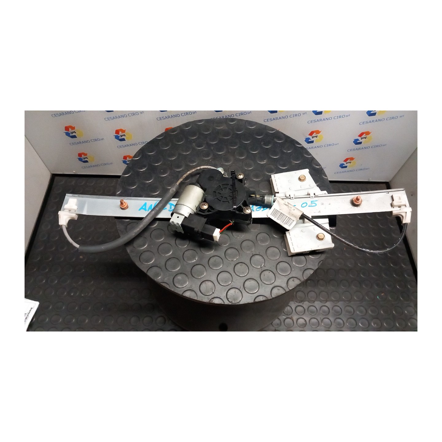 ALZACRISTALLO ELETTR. PORTA ANT. DX. 128 MAZDA MAZDA 2 1A SERIE (02/03-08/07 FUJA DD1458590D