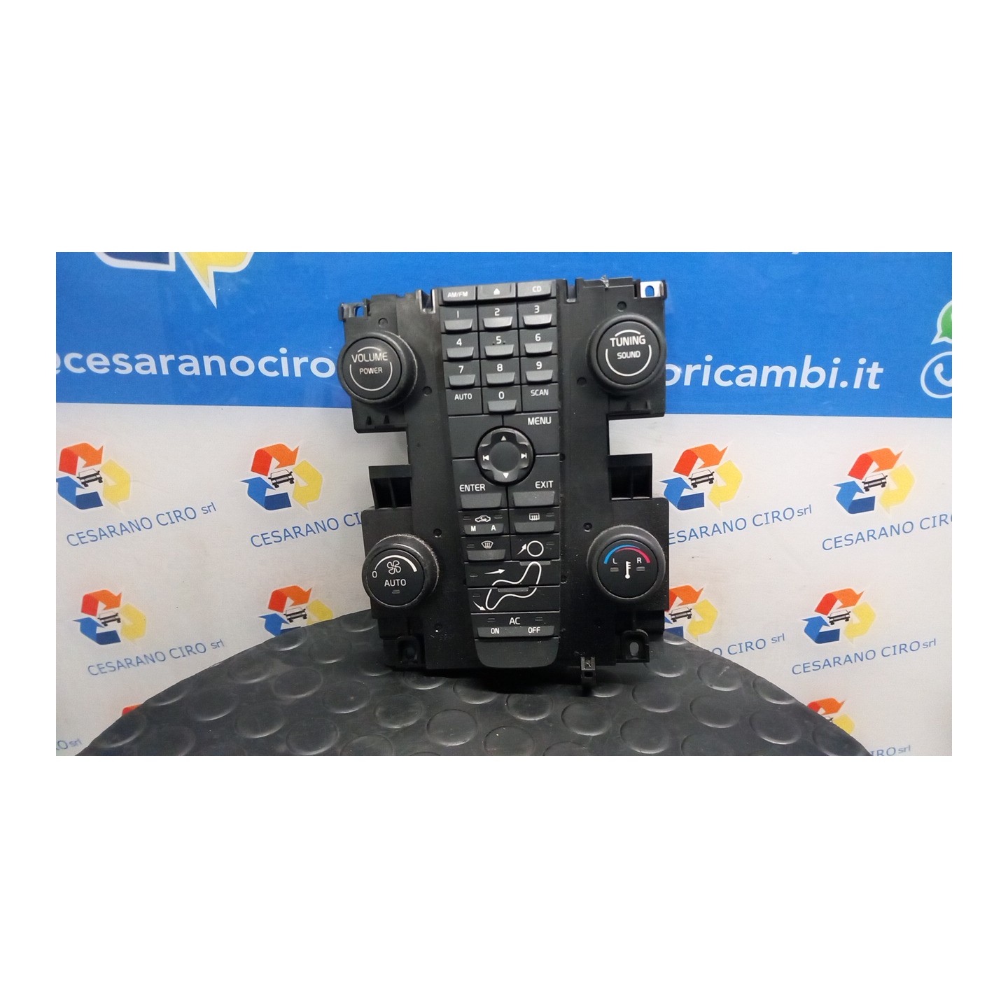 BLOCCO COMANDO CLIMATIZZAZIONE T.40123-48973 046 VOLVO V50 (02/04-12/12) D4164T 30782568