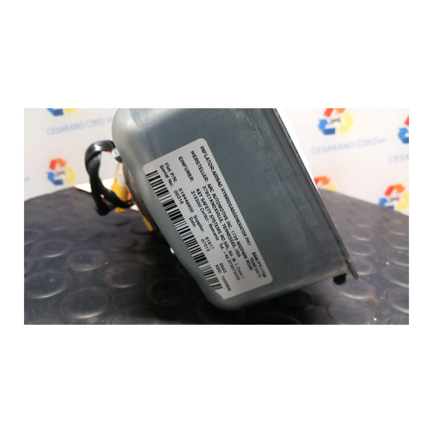 DISPOSITIVO AIRBAG LATO PASSEGGERO 071 FIAT 500L (73) (07/12-) 199B4000 51981690