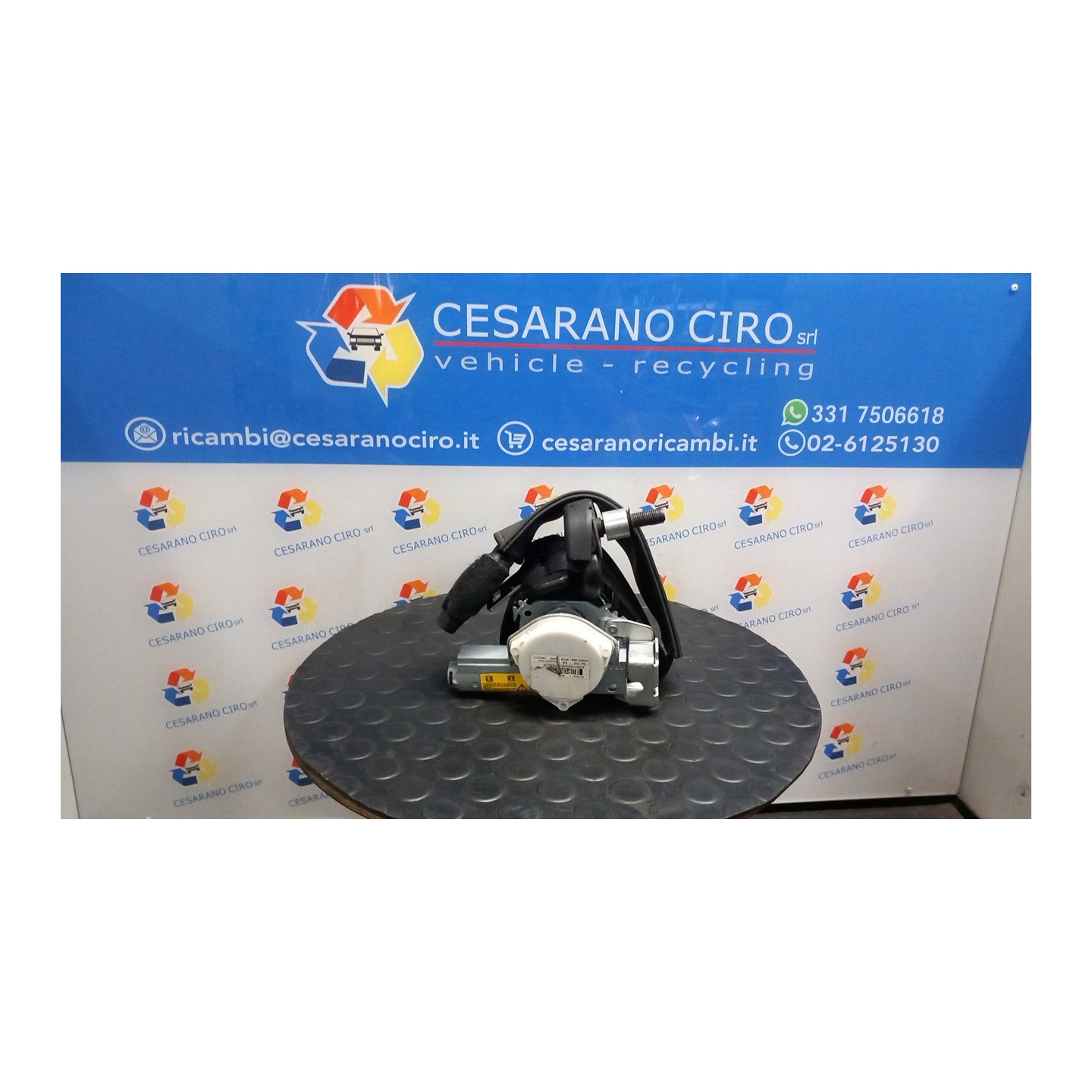 CINTURA DI SICUREZZA ANT. DX. 076 FIAT 500L (73) (07/12-) 199B4000 735557298