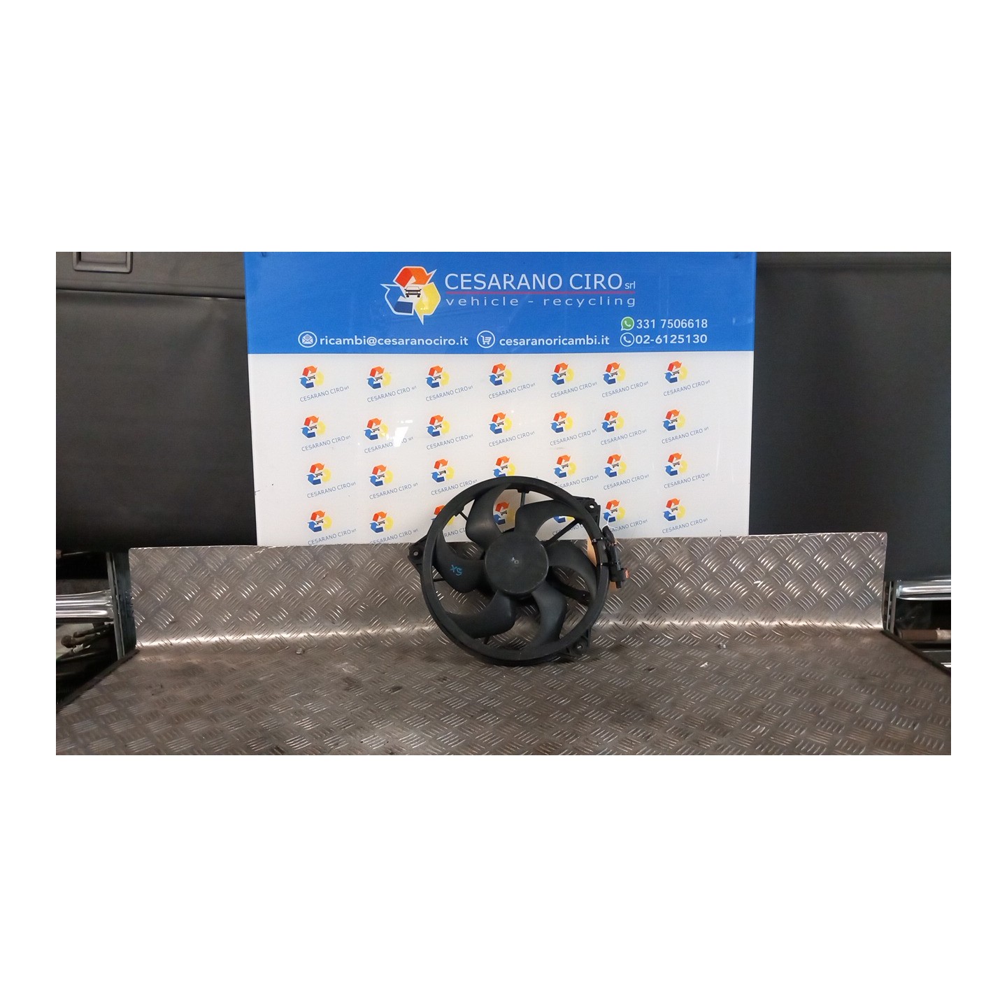 ELETTROVENTOLA 460W SX. 080 FIAT SCUDO (3H) (01/07-12/16-) RHK 1401312280