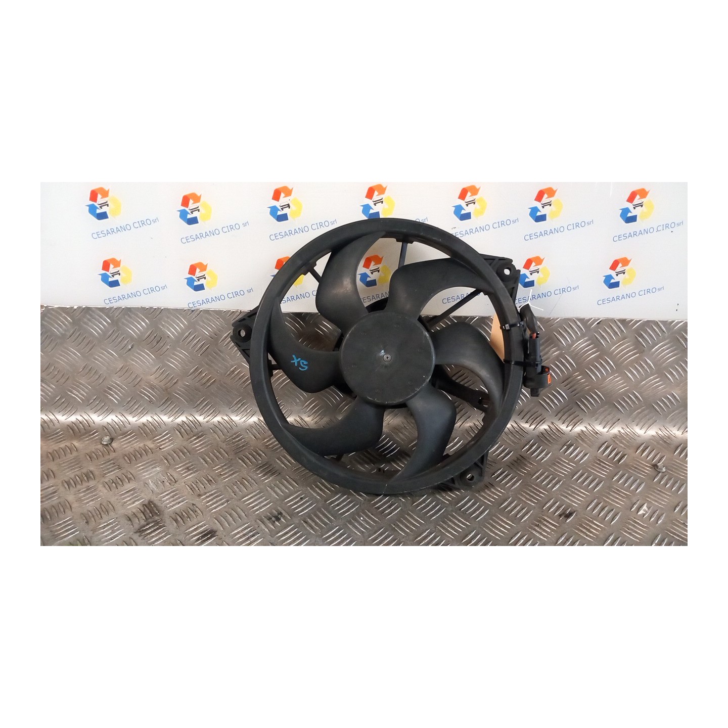 ELETTROVENTOLA 460W SX. 080 FIAT SCUDO (3H) (01/07-12/16-) RHK 1401312280