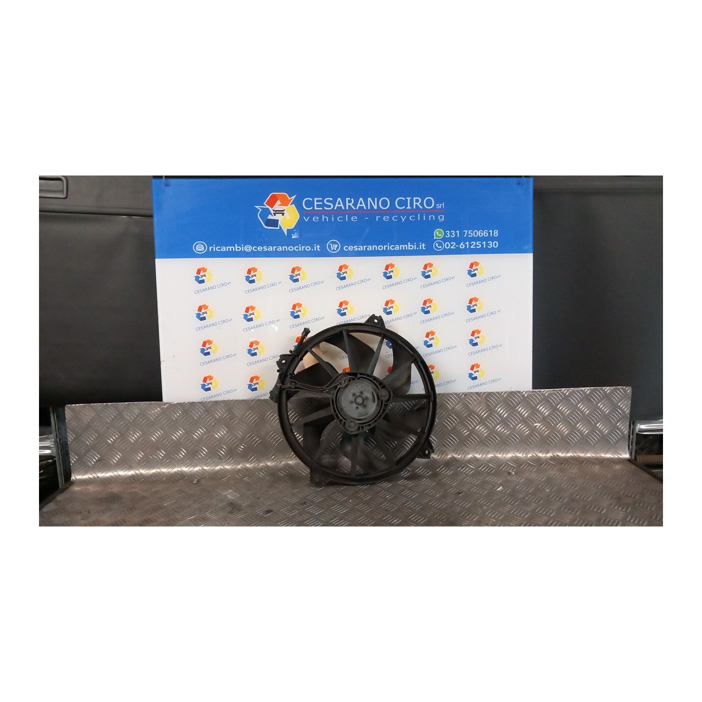 ELETTROVENTOLA 300W DX. 081 FIAT SCUDO (3H) (01/07-12/16-) RHK 1401312180
