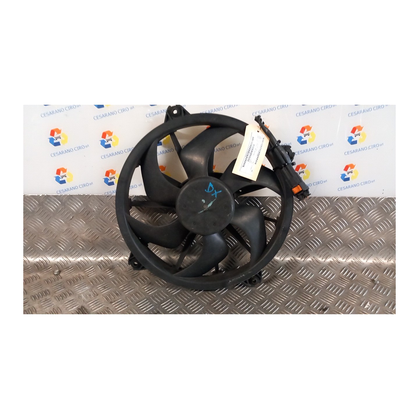 ELETTROVENTOLA 300W DX. 081 FIAT SCUDO (3H) (01/07-12/16-) RHK 1401312180