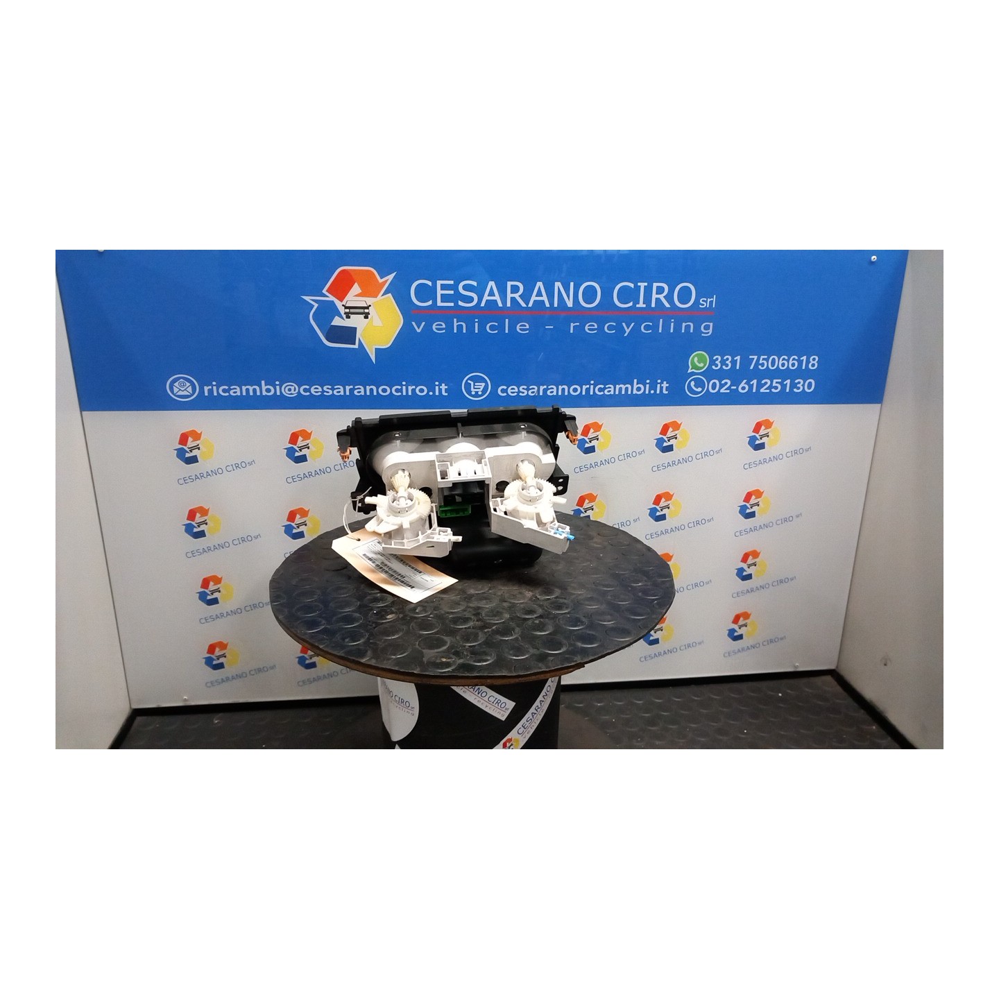 BLOCCO COMANDO CLIMATIZZAZIONE C/A/C 019 OPEL AGILA (H08) (01/08-) K12B 93194677