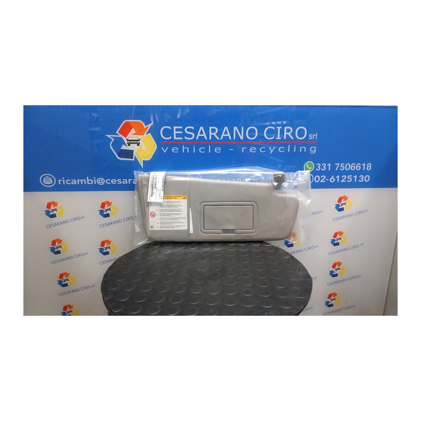 ALETTA PARASOLE PARABREZZA C/SPECCHIETTO DX. 031 OPEL MERIVA (S10) (04/10-) A17DTS 13397780