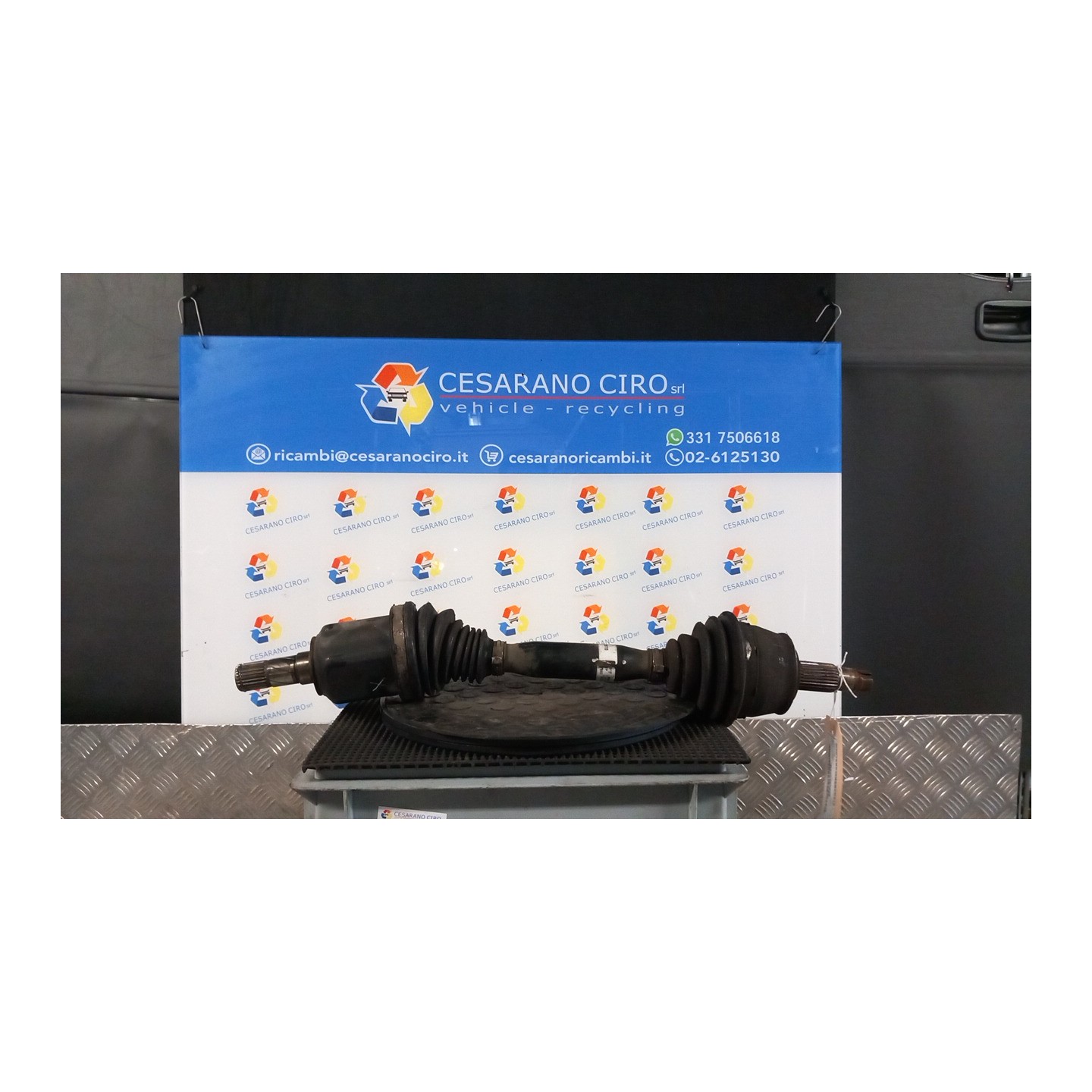 SEMIALBERO ANT. COMPL. SX. 018 OPEL COMBO (01/12-04/19) 198A4000 95516440