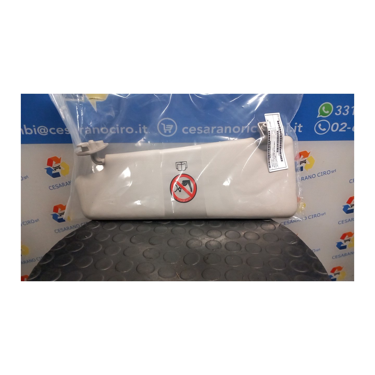 ALETTA PARASOLE PARABREZZA DX. 098 FIAT IDEA (2S) (10/03-12/10) 843A1000 735361684