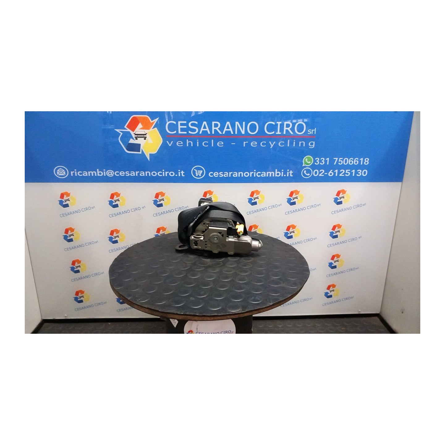 CINTURA DI SICUREZZA ANT. DX. 099 FIAT IDEA (2S) (10/03-12/10) 843A1000 735363039