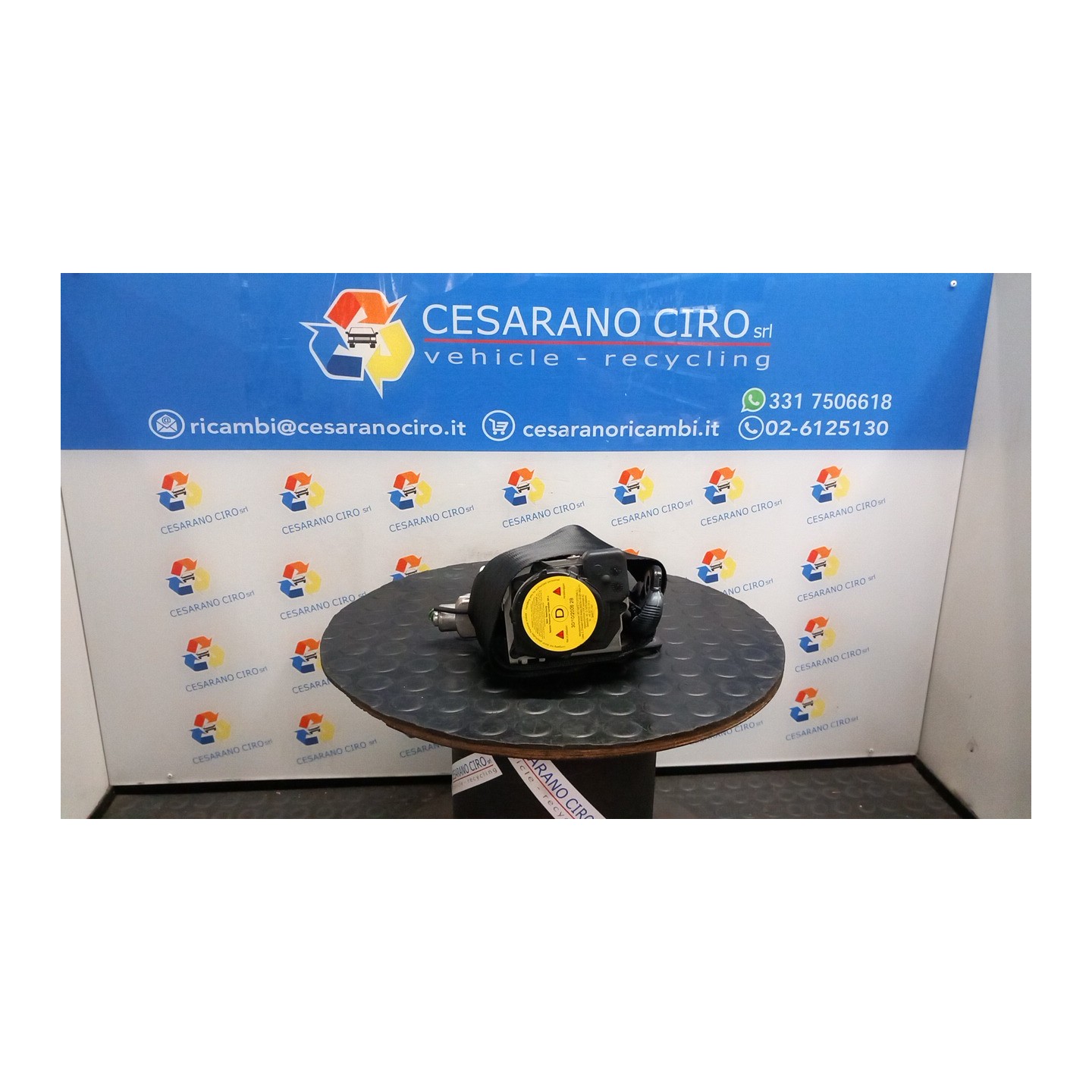 CINTURA DI SICUREZZA ANT. DX. 099 FIAT IDEA (2S) (10/03-12/10) 843A1000 735363039