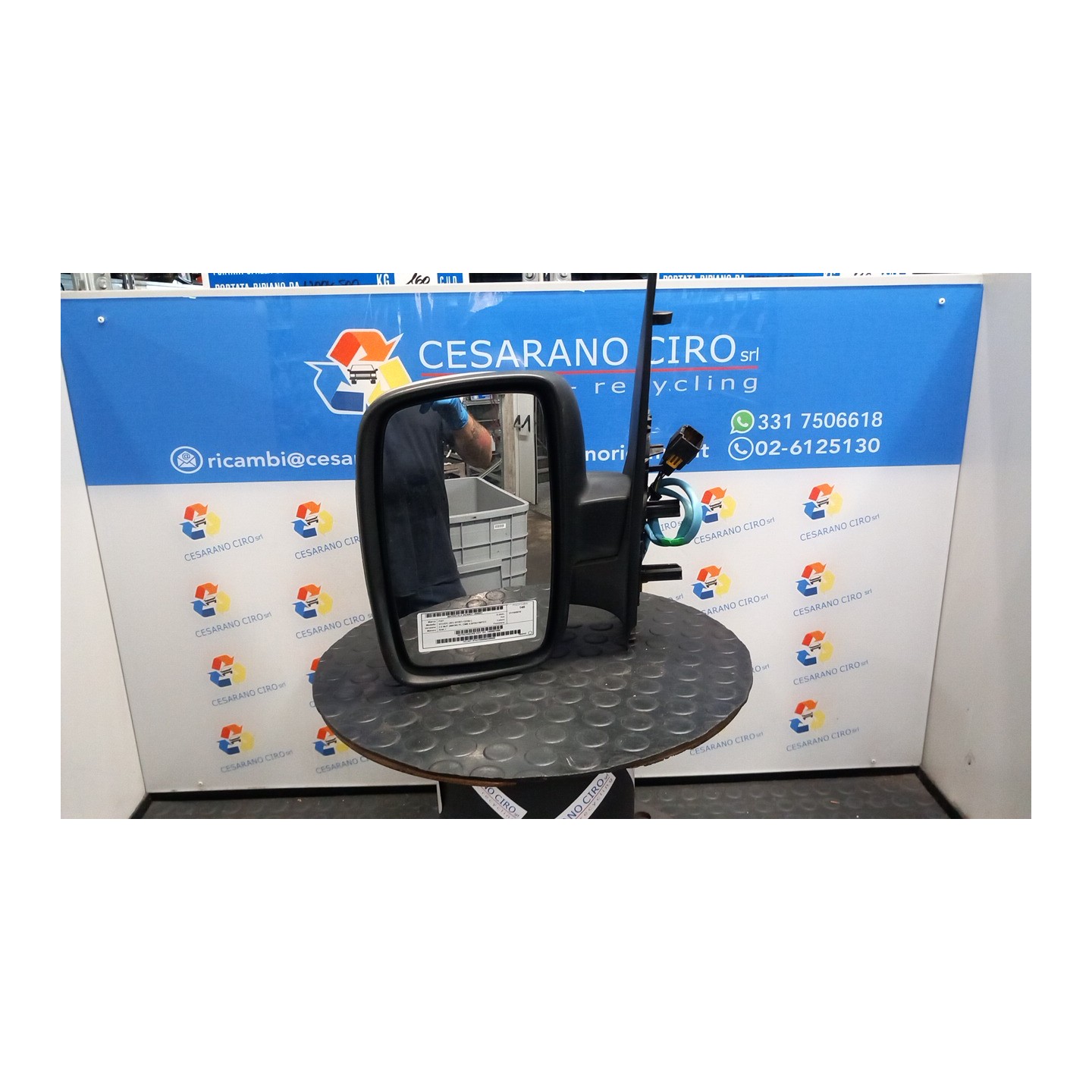 RETROVISORE EST. SX. 001 FIAT SCUDO (3H) (01/07-12/16-) RHK 1488681898