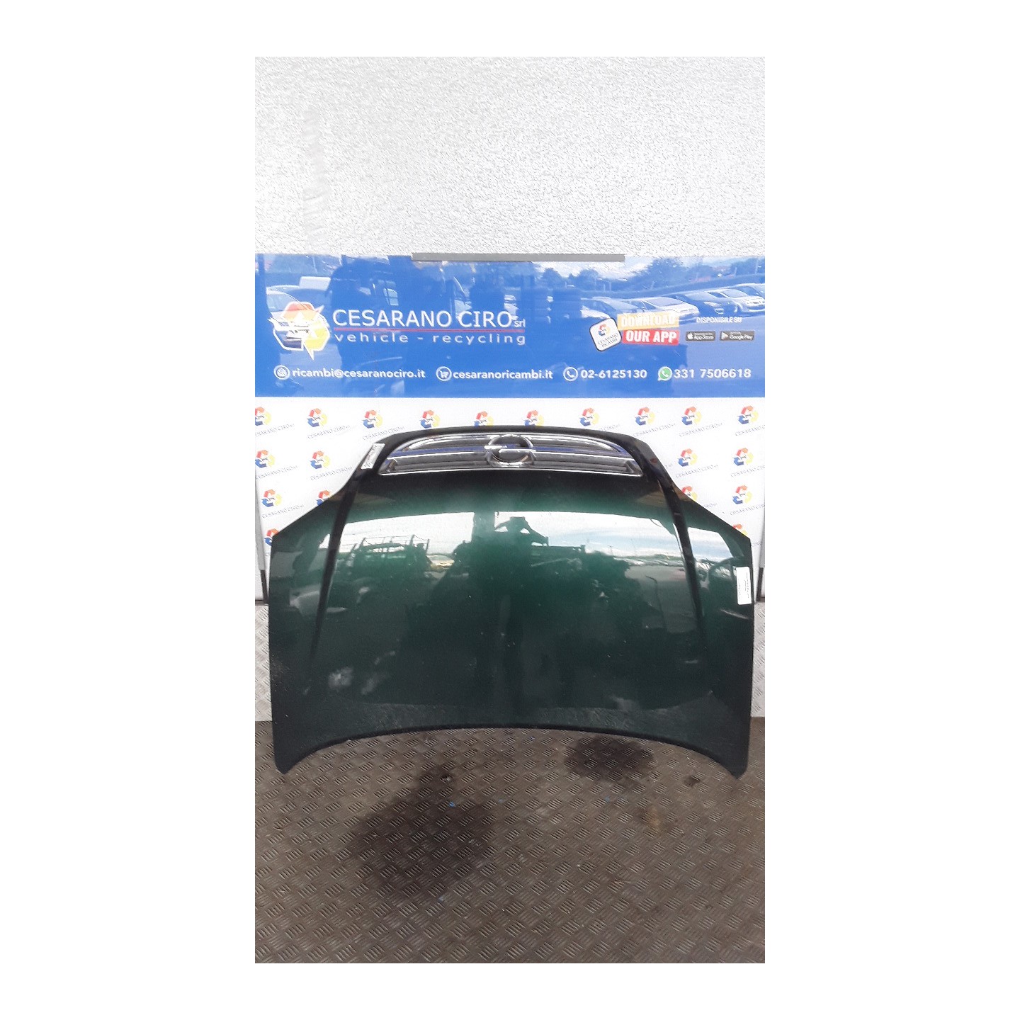 COFANO ANT. 044 OPEL ZAFIRA (T98) (03/99-12/05) Y20DTH 93170620
