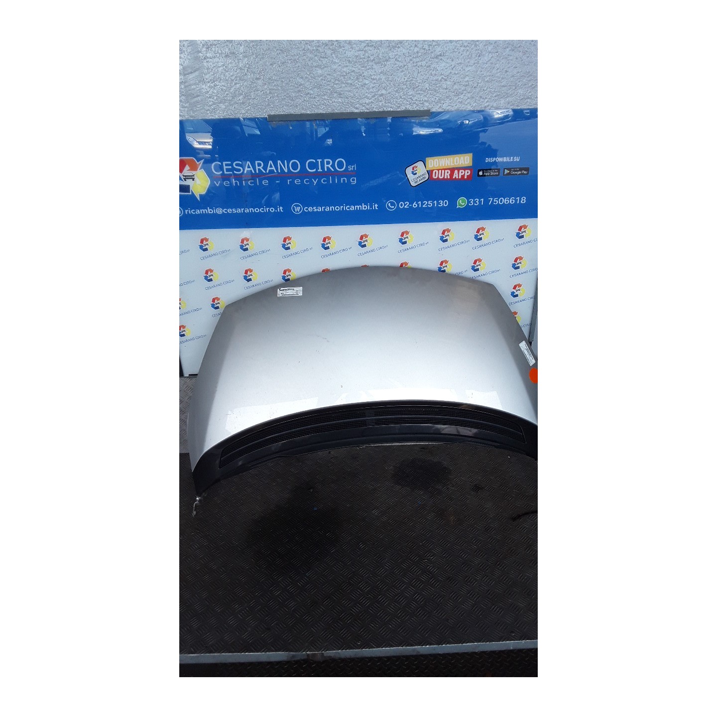 COFANO ANT. 051 RENAULT ESPACE 4A SERIE (03/06-03/15) M9R P7 7751476389