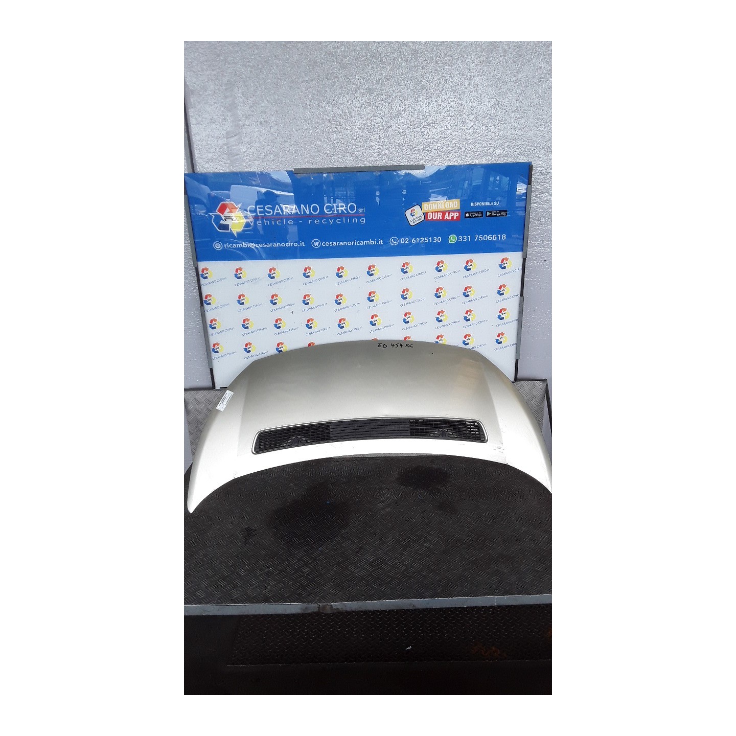 COFANO ANT. 079 FIAT SCUDO (3H) (01/07-12/16-) RHK 1440223388