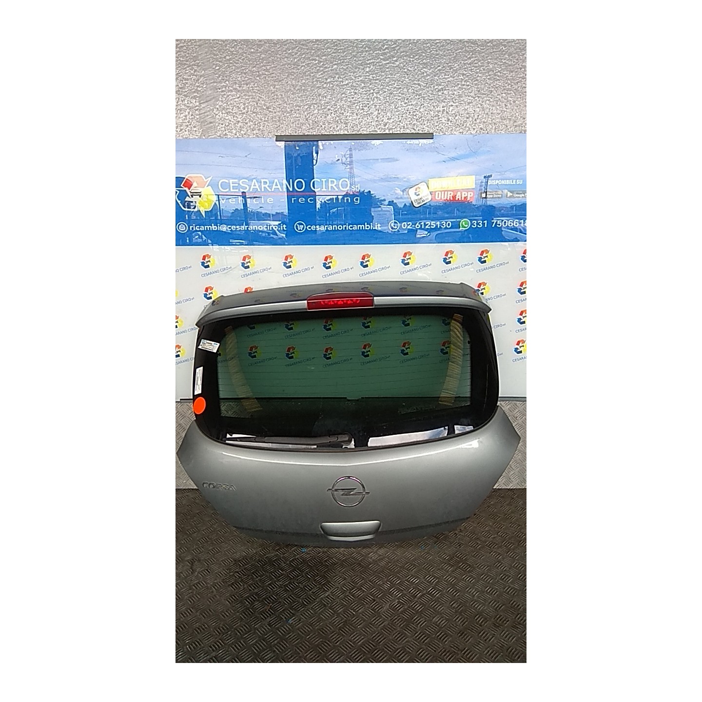 PORTELLO POST. 128 OPEL CORSA (S07) (07/06-02/11) A12XER 93191543