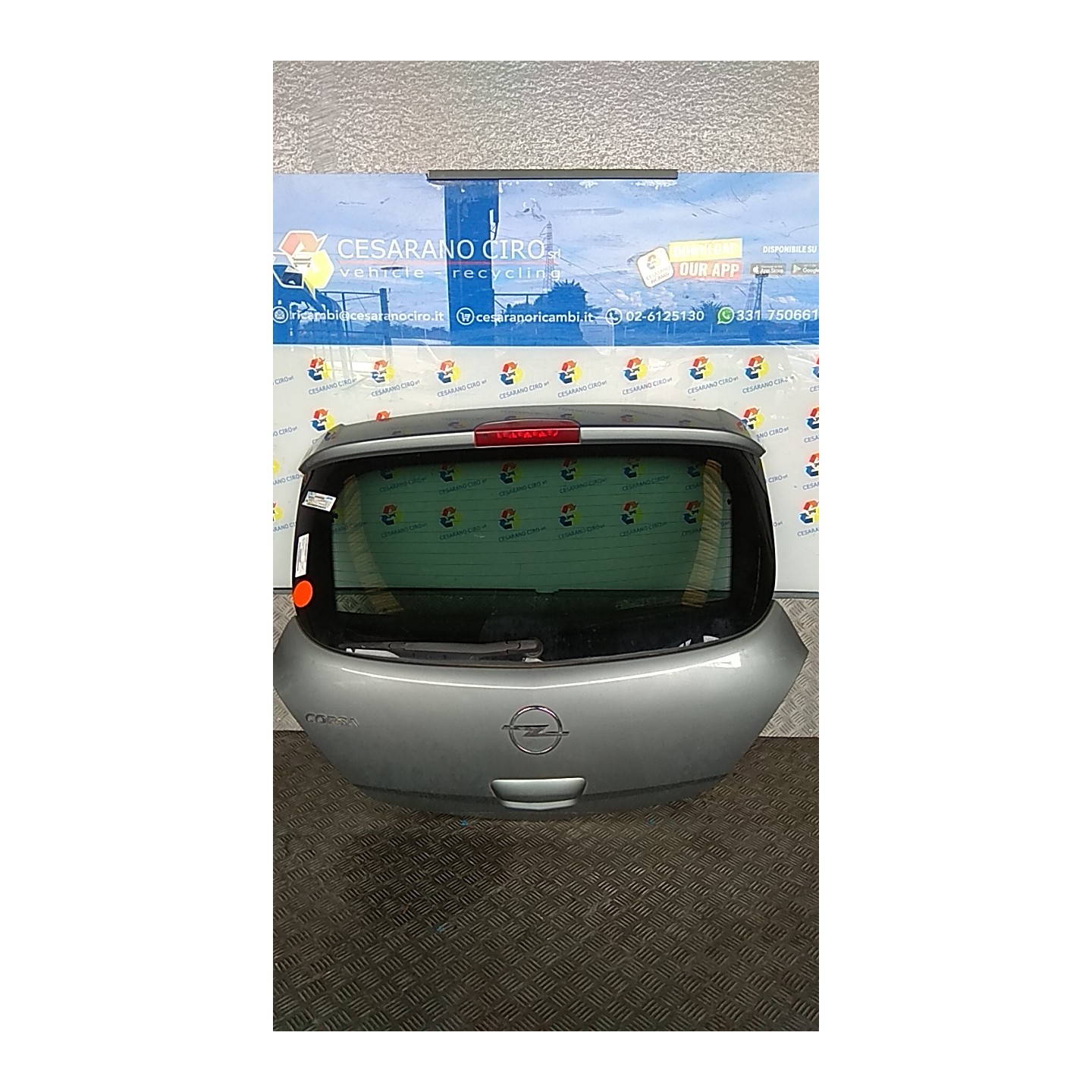 PORTELLO POST. 128 OPEL CORSA (S07) (07/06-02/11) A12XER 93191543