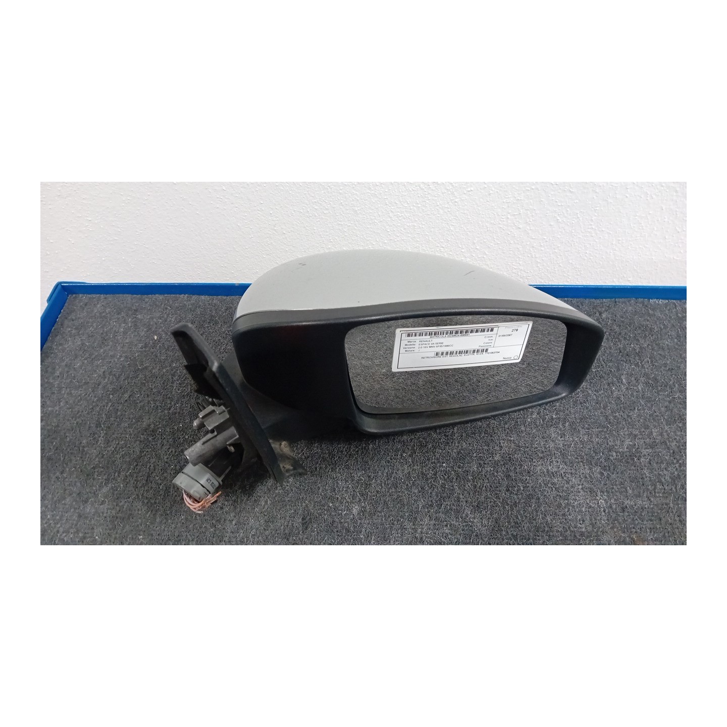 RETROVISORE EST. REGOLAZ. ELETTR. RI DX. 041 RENAULT ESPACE 4A SERIE (03/06-03/15)  7701053704