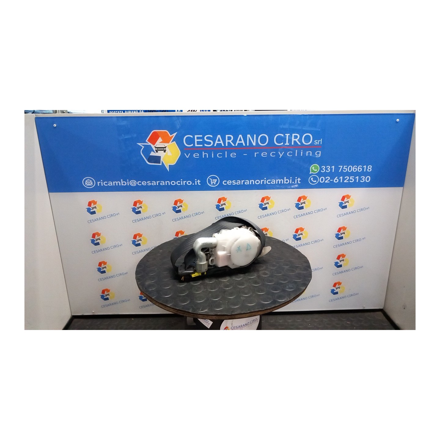 CINTURA DI SICUREZZA ANT. DX. 043 TOYOTA RAV 4 3A SERIE (01/06-10/10) 2ADFTV 7321042320B2
