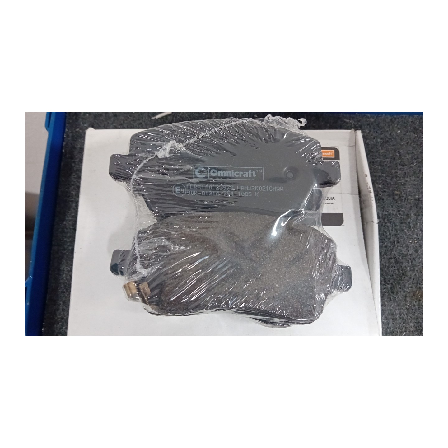 SERIE PASTIGLIE FRENI ANT. 079 OPEL AGILA (H08) (01/08-)  93196814