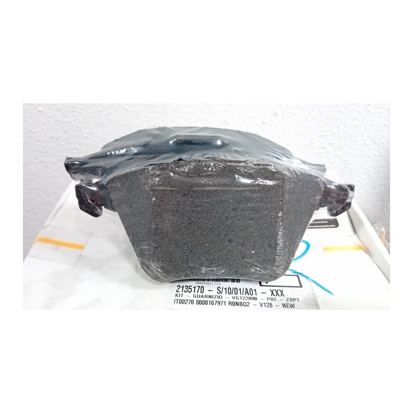 SERIE PASTIGLIE FRENI ANT. P/DISCHI 087 AUDI A3 (8P) (04/03-06/10)  1K0698151B