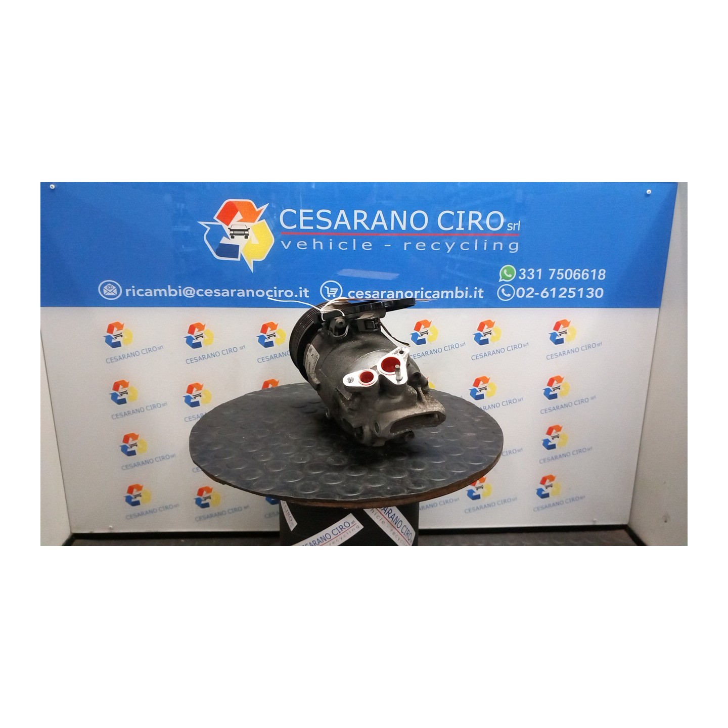 COMPRESSORE A/C 088 NISSAN QASHQAI (J10E/JJ10E) (02/07-12 HR16 92610JD00A