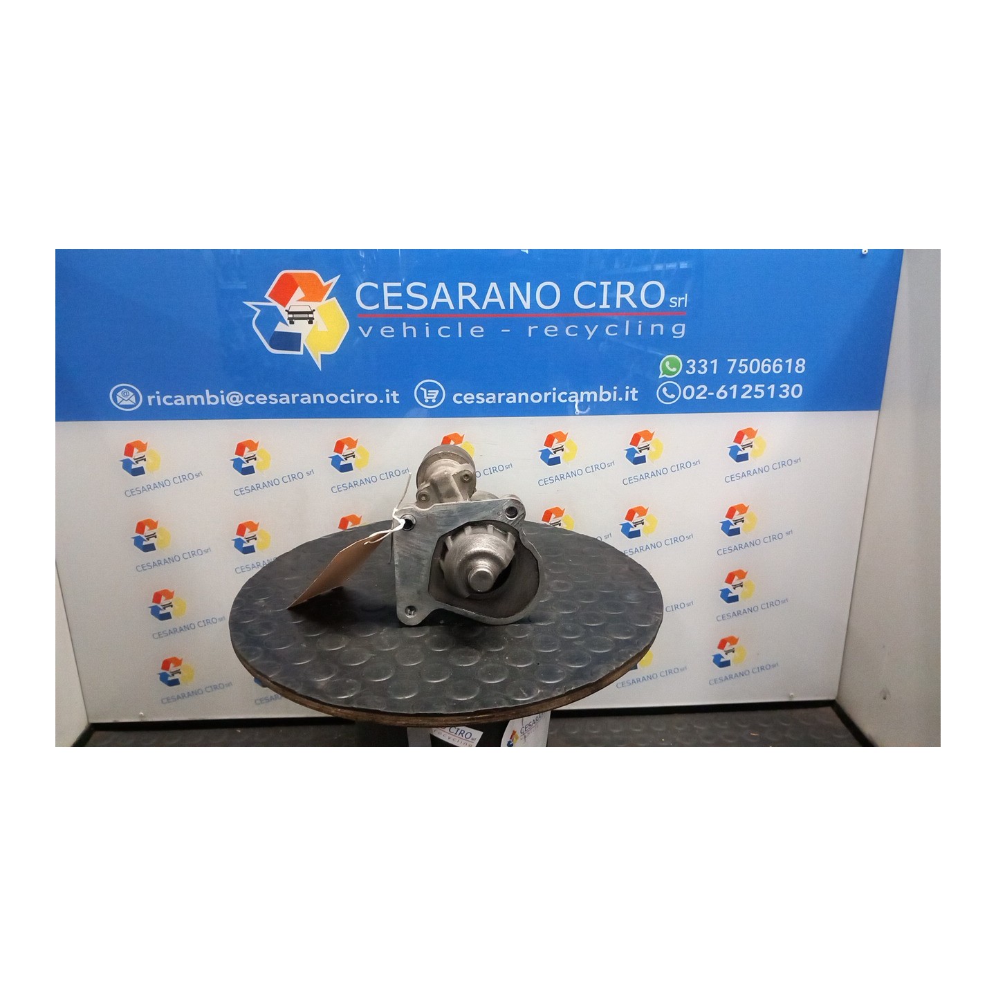 MOTORINO AVVIAMENTO ROTAZ. 1.7KW 091 VOLVO V50 (02/04-12/12) D4162T 8603690