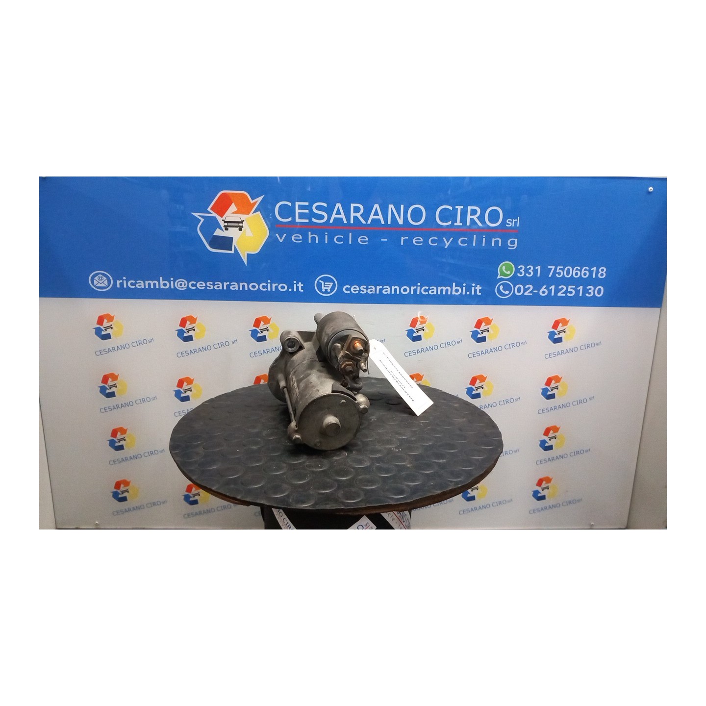 MOTORINO AVVIAMENTO ROTAZ. 1.7KW 091 VOLVO V50 (02/04-12/12) D4162T 8603690